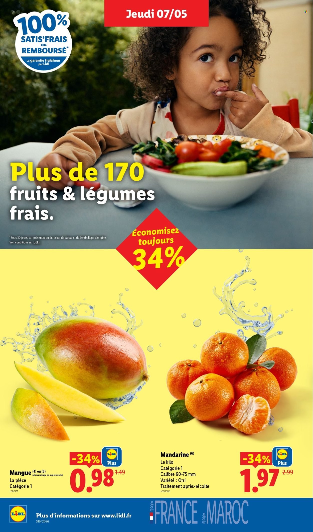 Catalogue LIDL - Les promos de la semaine (2026-05-07 - 2026-05-13)