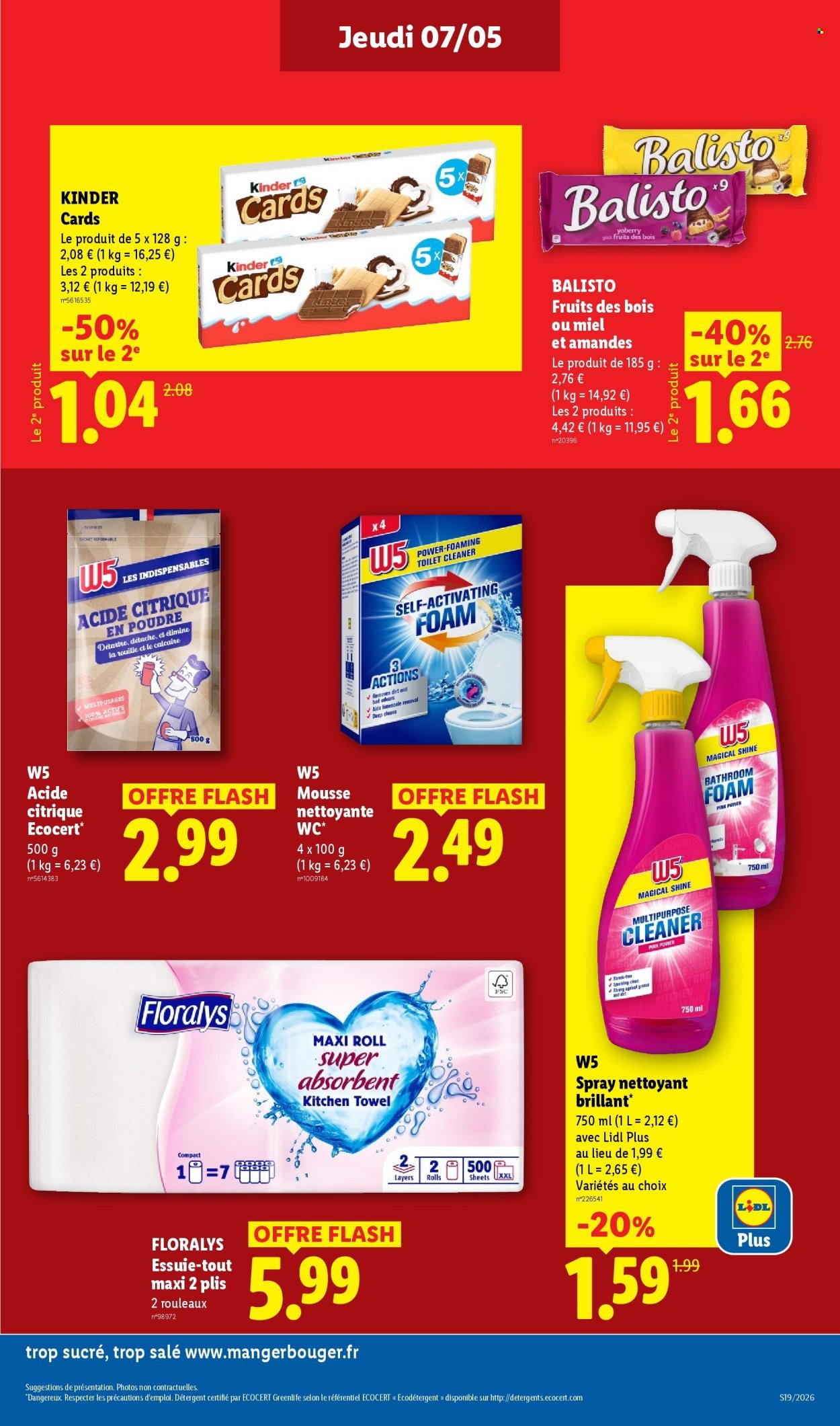 Catalogue LIDL - Les promos de la semaine (2026-05-07 - 2026-05-13)