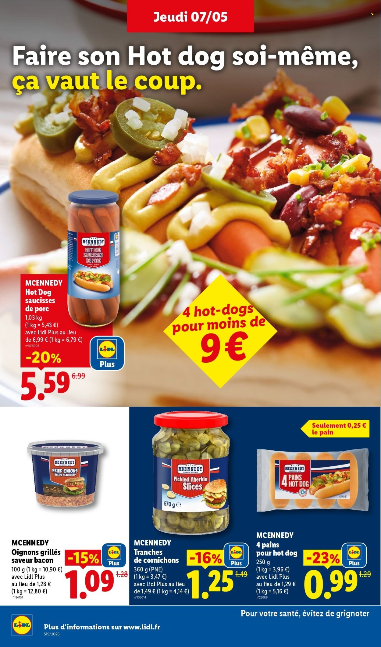 Catalogue LIDL - Les promos de la semaine (2026-05-07 - 2026-05-13)