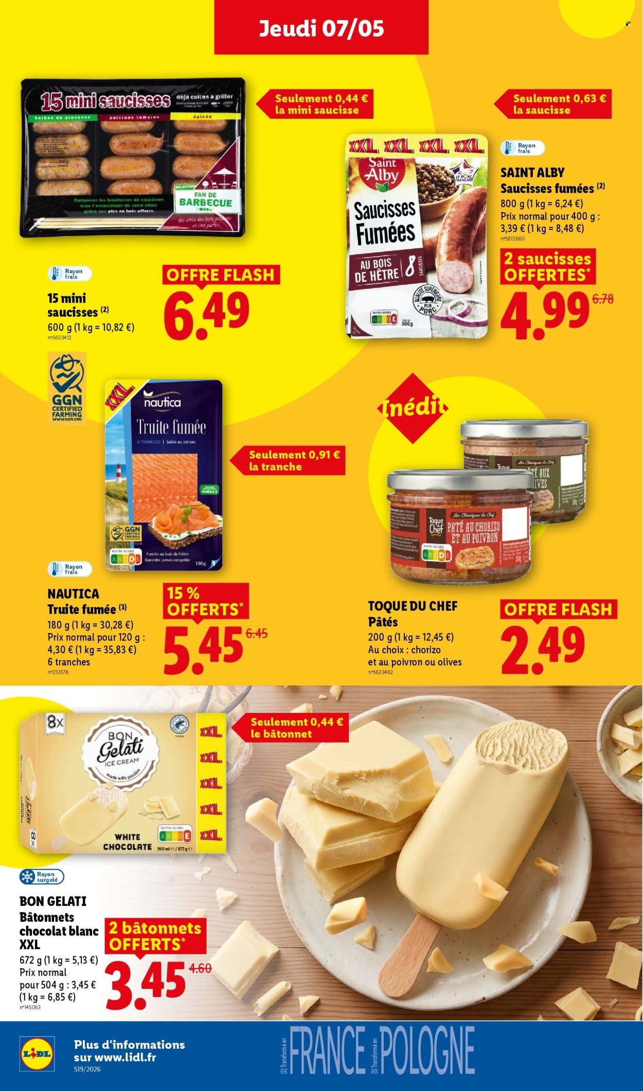 Catalogue LIDL - Les promos de la semaine (2026-05-07 - 2026-05-13)
