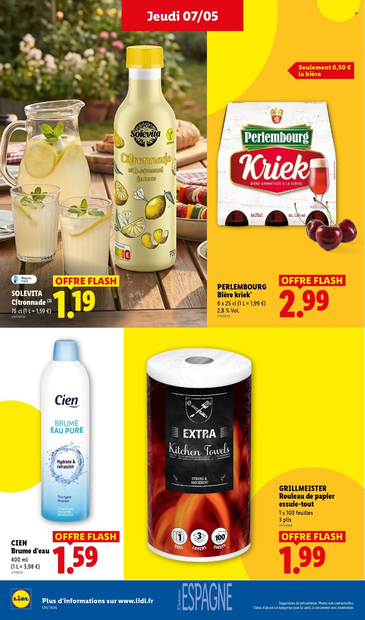 Catalogue LIDL - Les promos de la semaine (2026-05-07 - 2026-05-13)