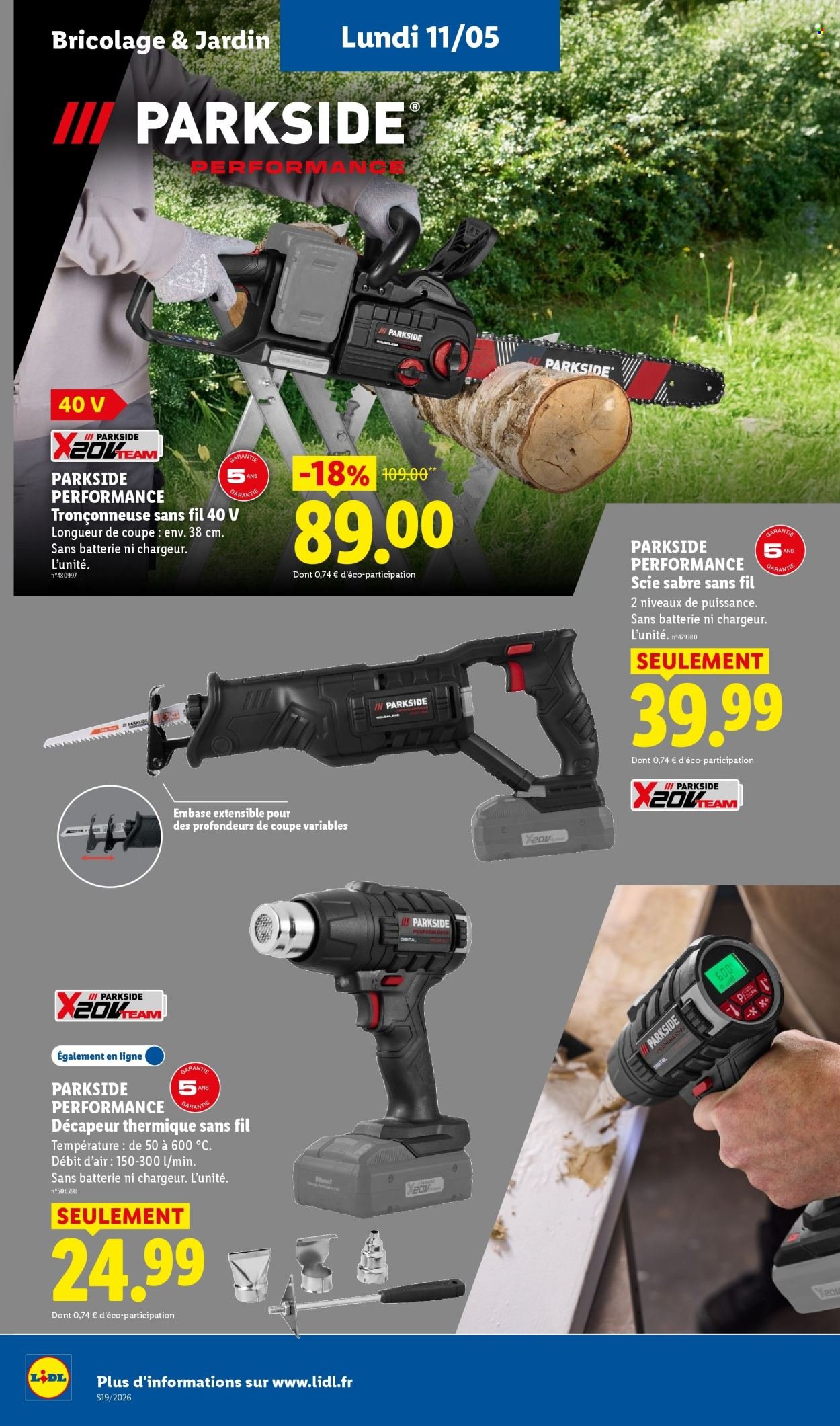 Catalogue LIDL - Les promos de la semaine (2026-05-07 - 2026-05-13)