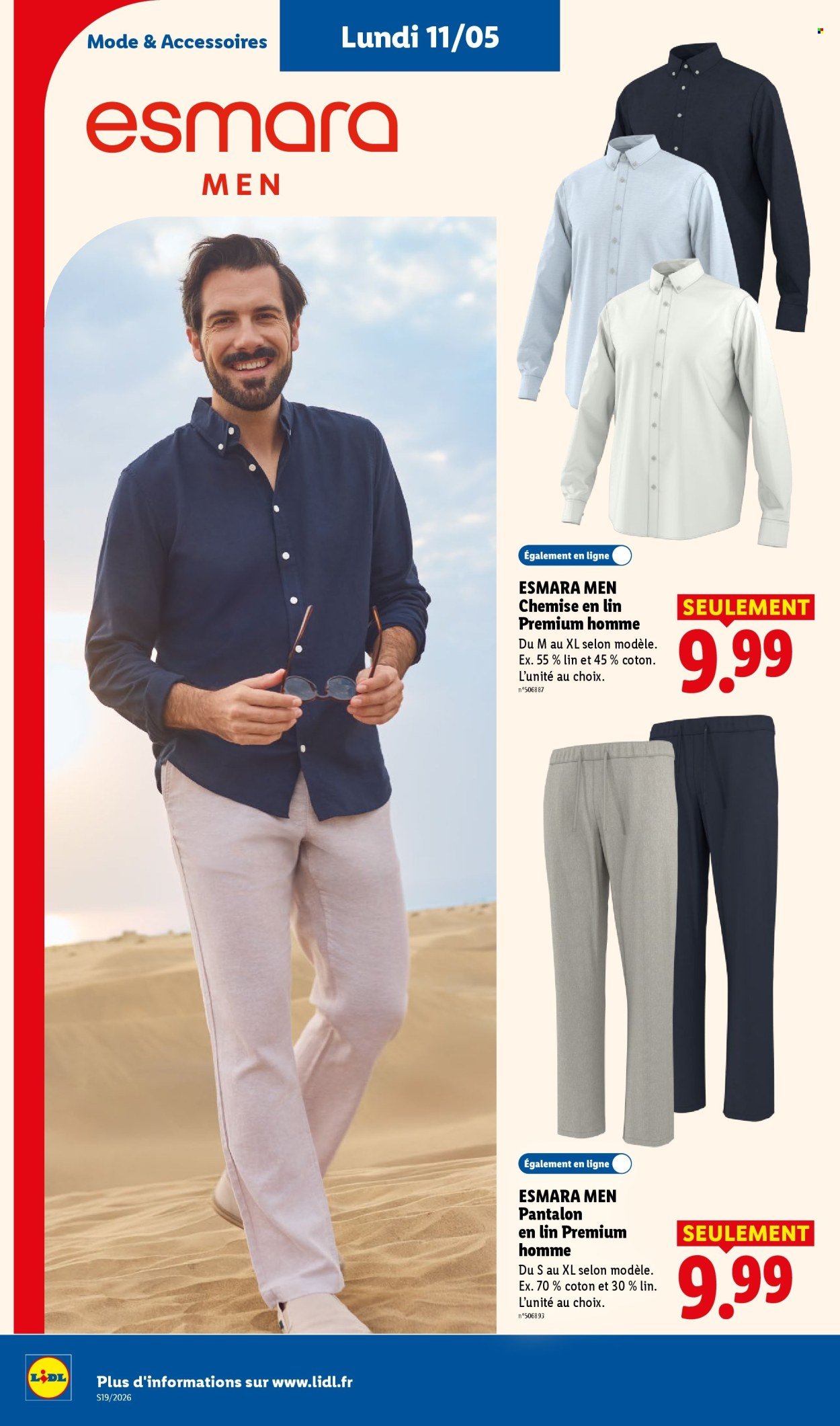 Catalogue LIDL - Les promos de la semaine (2026-05-07 - 2026-05-13)