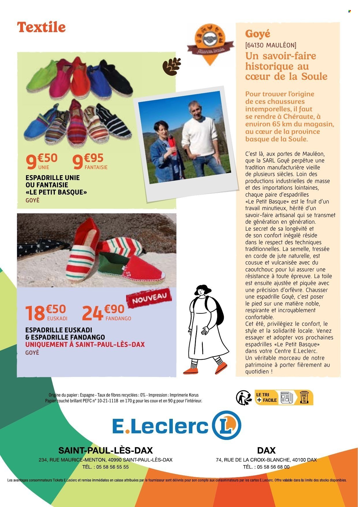 Catalogue E.LECLERC - Alliances Locales