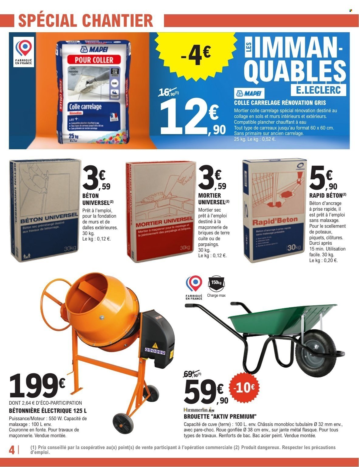Catalogue E.LECLERC - TRAFIC BRICO