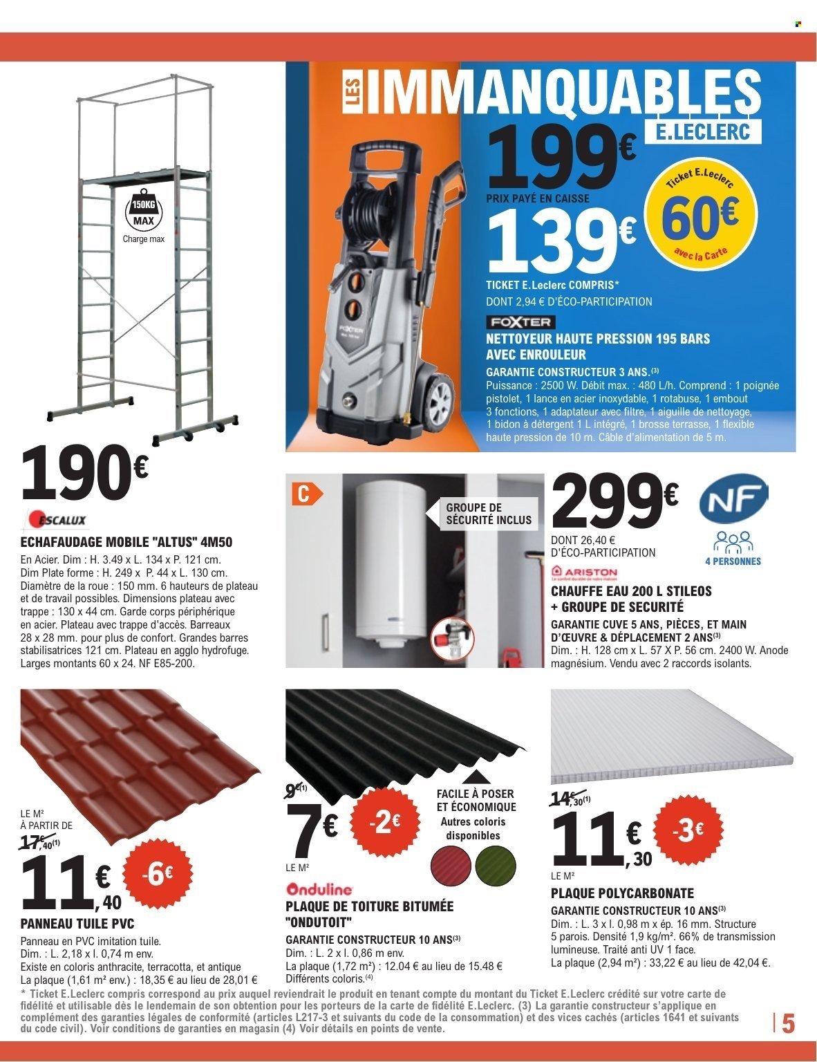 Catalogue E.LECLERC - TRAFIC BRICO