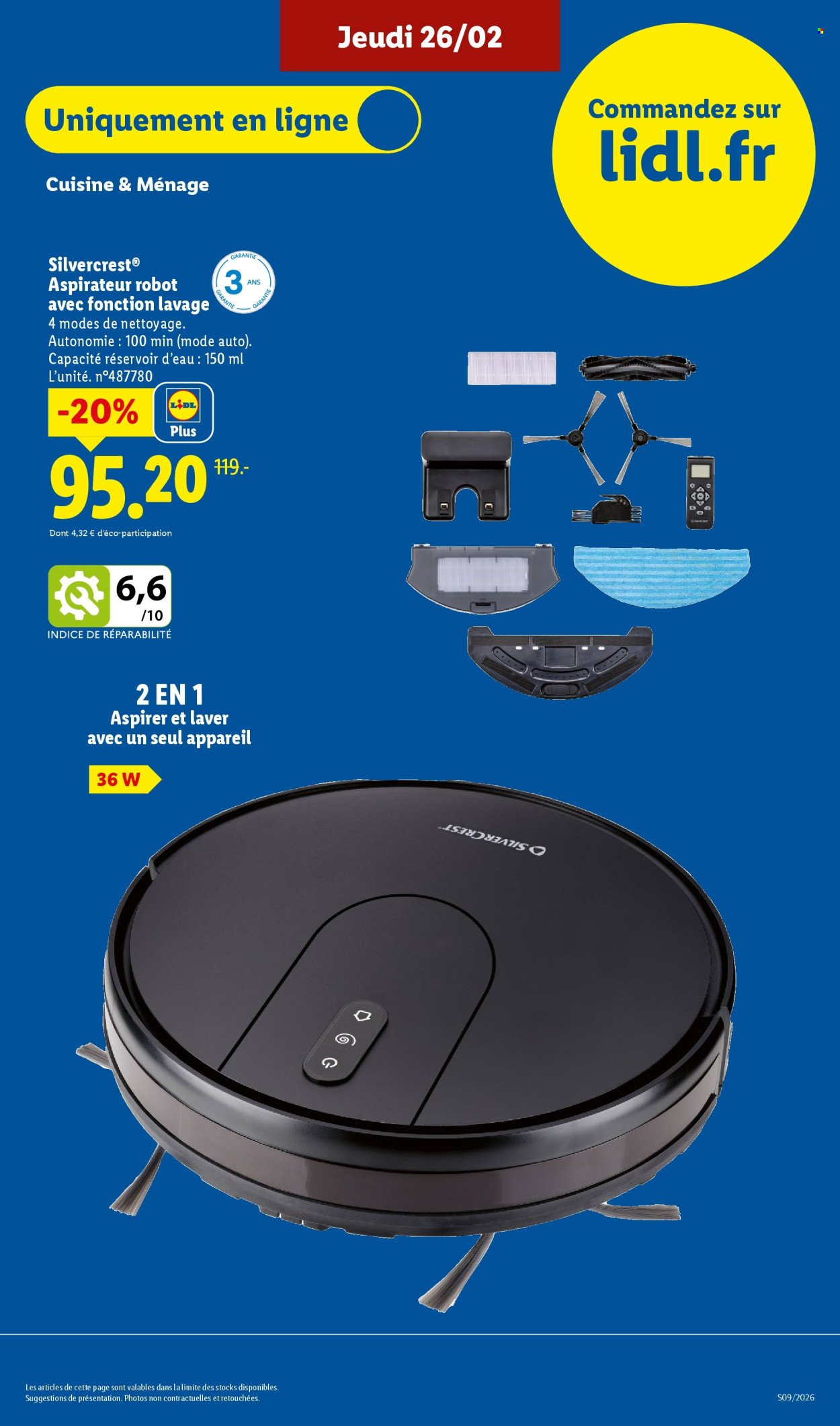 Catalogue LIDL - Les Exclus Web de la semaine (2026-02-23 - 2026-02-26)