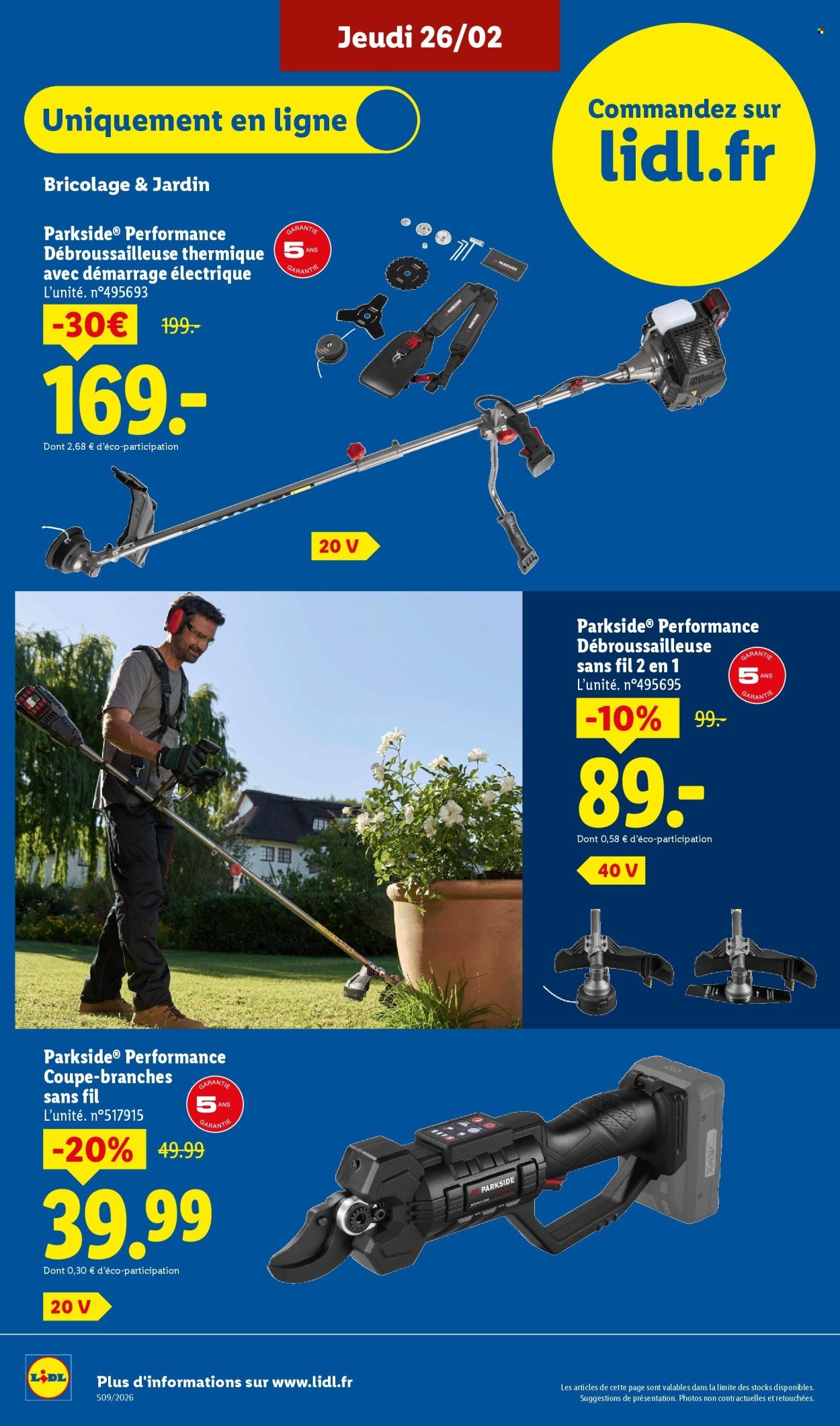 Catalogue LIDL - Les Exclus Web de la semaine (2026-02-23 - 2026-02-26)