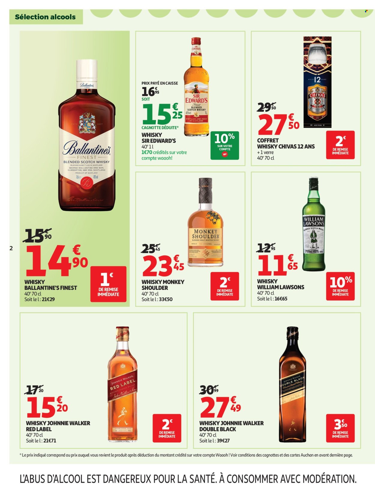 Catalogue AUCHAN - Sélection alcool (2025-11-27 - 2025-12-24)