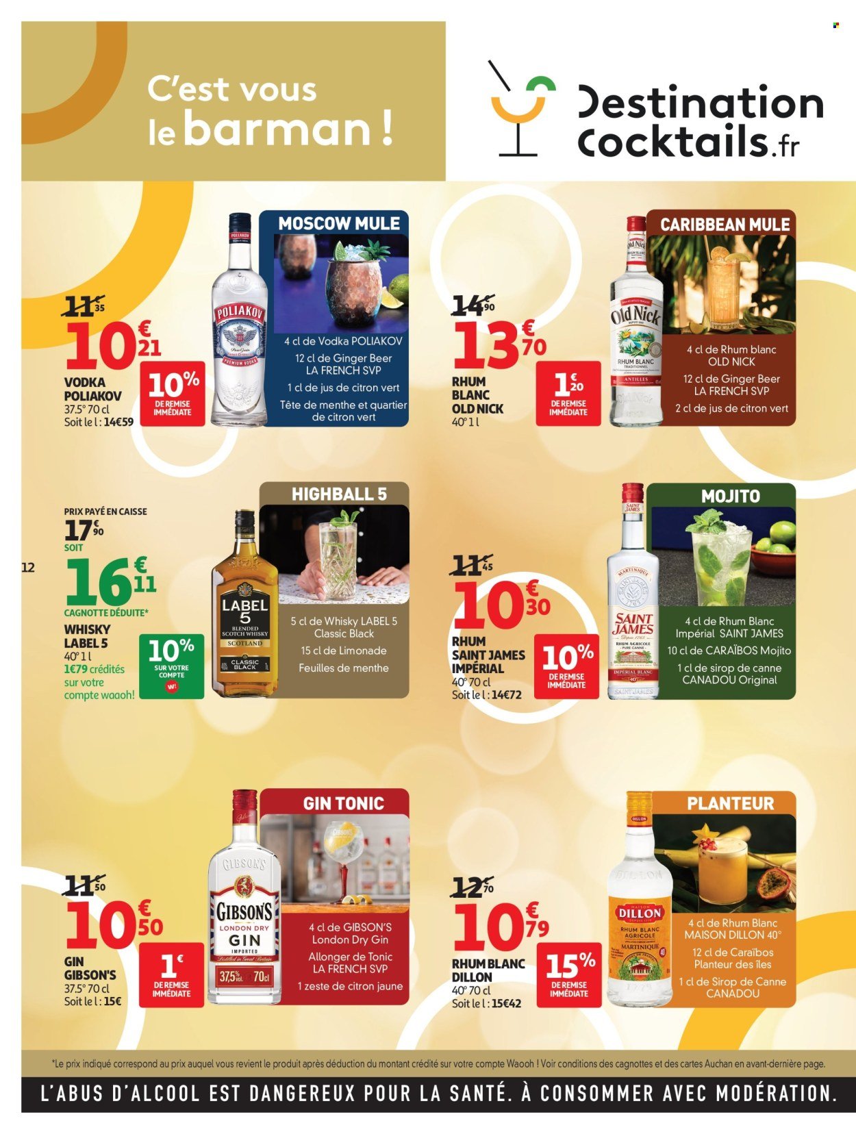 Catalogue AUCHAN - Sélection alcool (2025-11-27 - 2025-12-24)