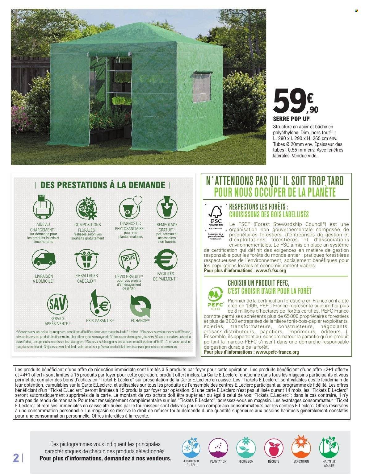 Catalogue E.LECLERC - TRAFIC JARDI PRINTEMPS