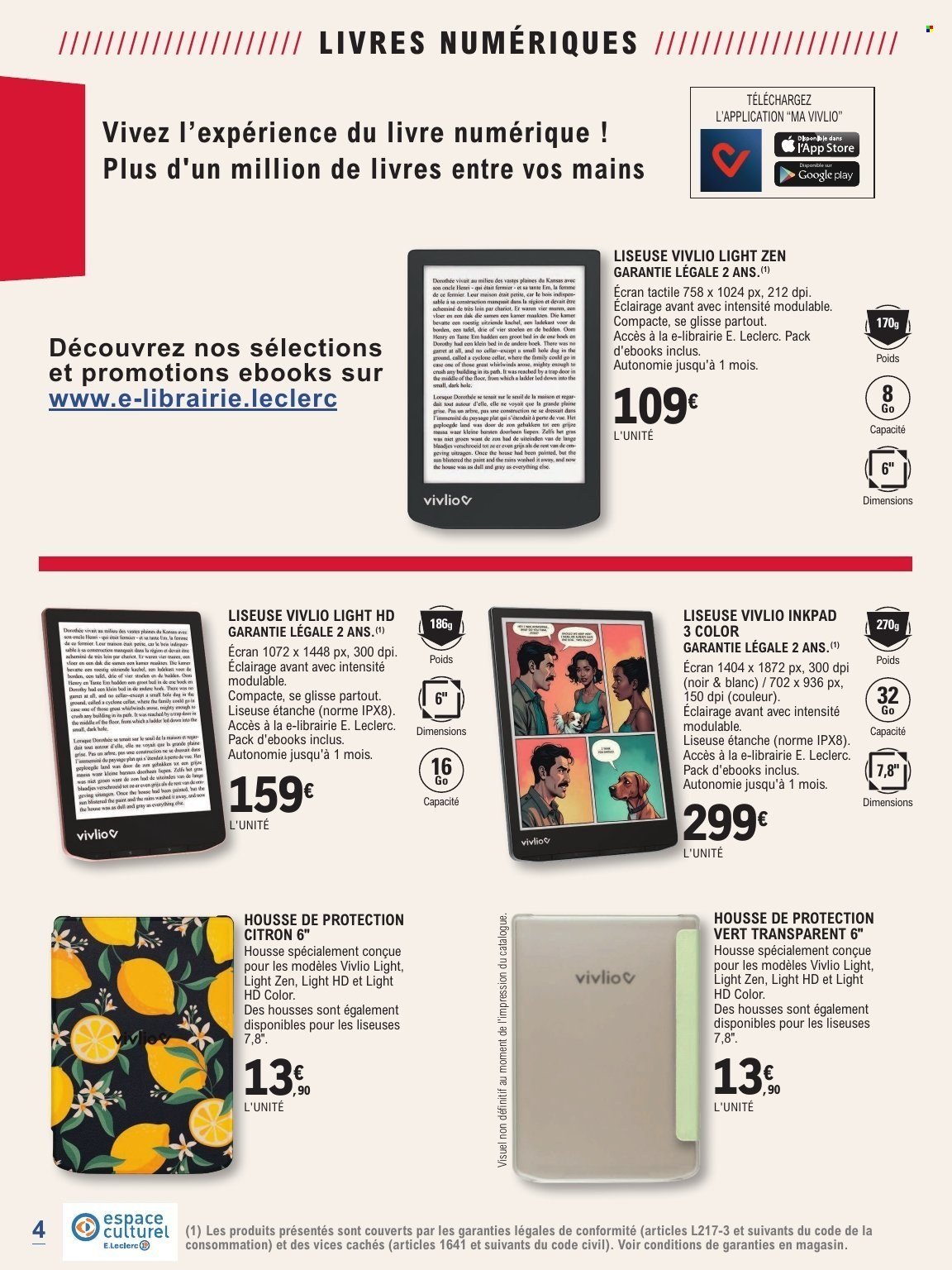 Catalogue E.LECLERC - GUIDE RENTREE LITTERAIRE