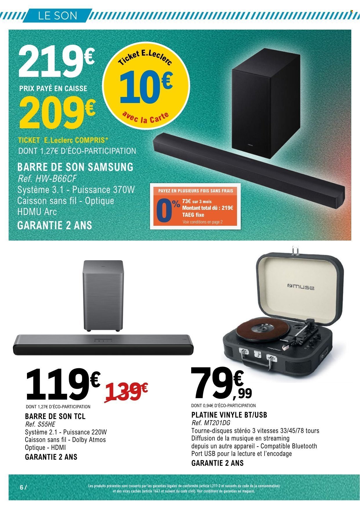 Catalogue E.LECLERC - Du mardi 21 avril 2026 (2026-04-21 - 2026-05-03)