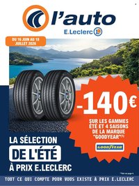 Catalogue E.LECLERC - Du mardi 16 juin 2026
