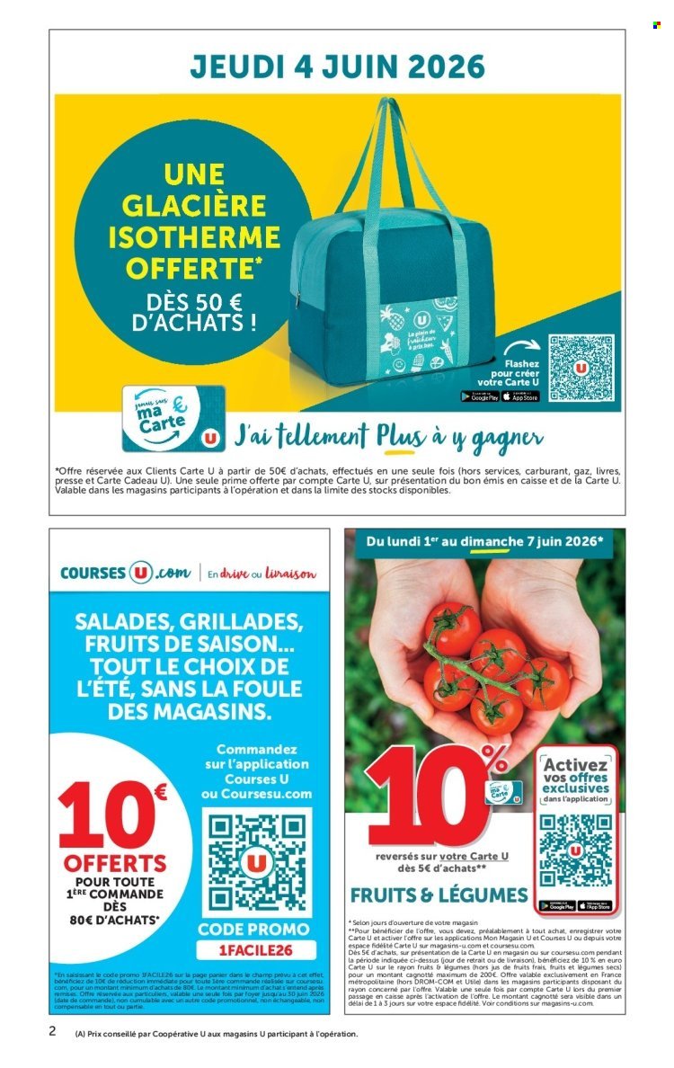 Catalogue SUPER U - Les prix bas de la semaine