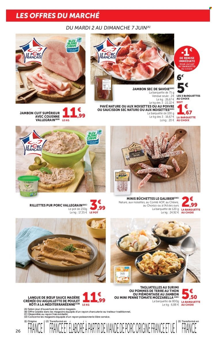 Catalogue SUPER U - Les prix bas de la semaine (2026-06-02 - 2026-06-14)