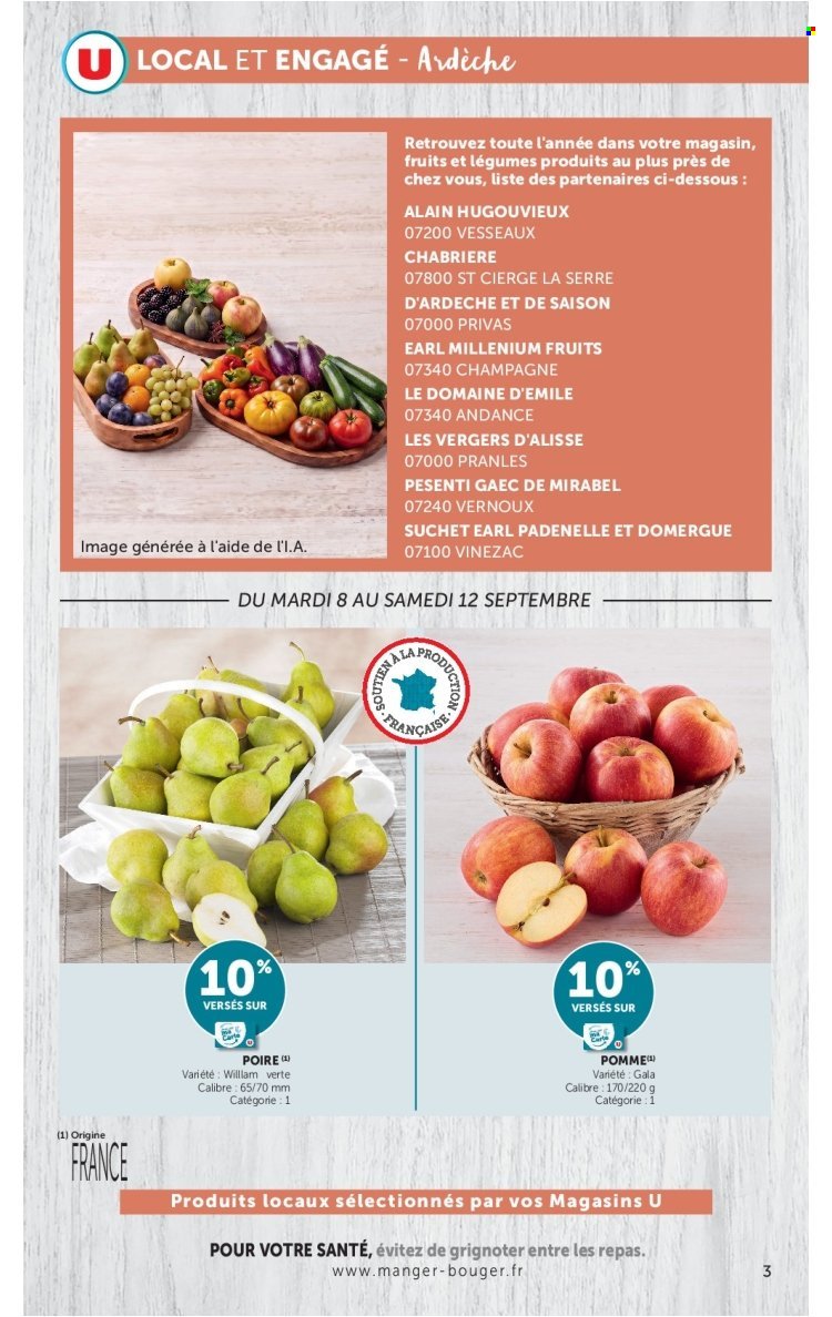 Catalogue SUPER U - Engagés pour soutenir nos partenaires locaux Ardèche