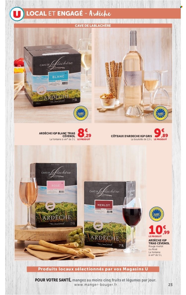Catalogue SUPER U - Engagés pour soutenir nos partenaires locaux Ardèche