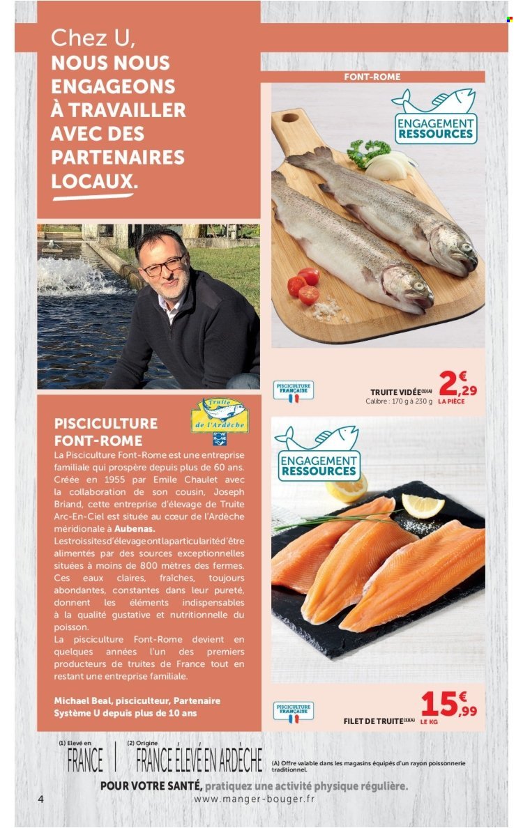 Catalogue SUPER U - Engagés pour soutenir nos partenaires locaux Ardèche