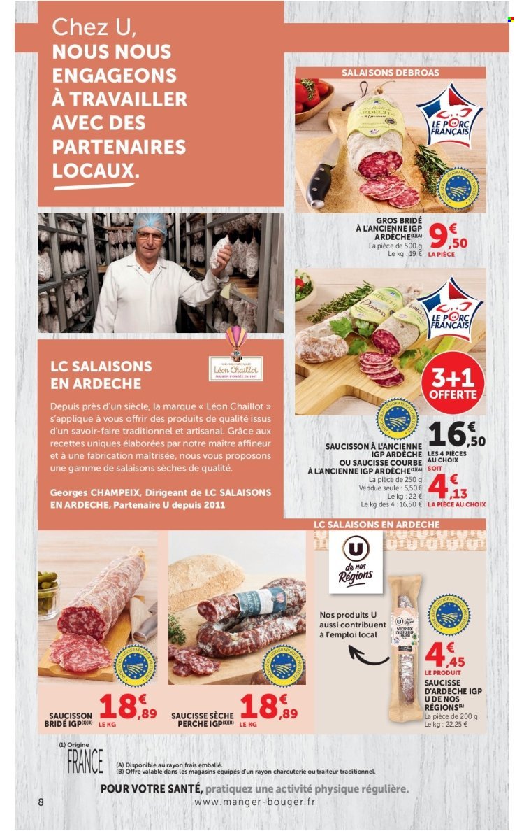 Catalogue SUPER U - Engagés pour soutenir nos partenaires locaux Ardèche