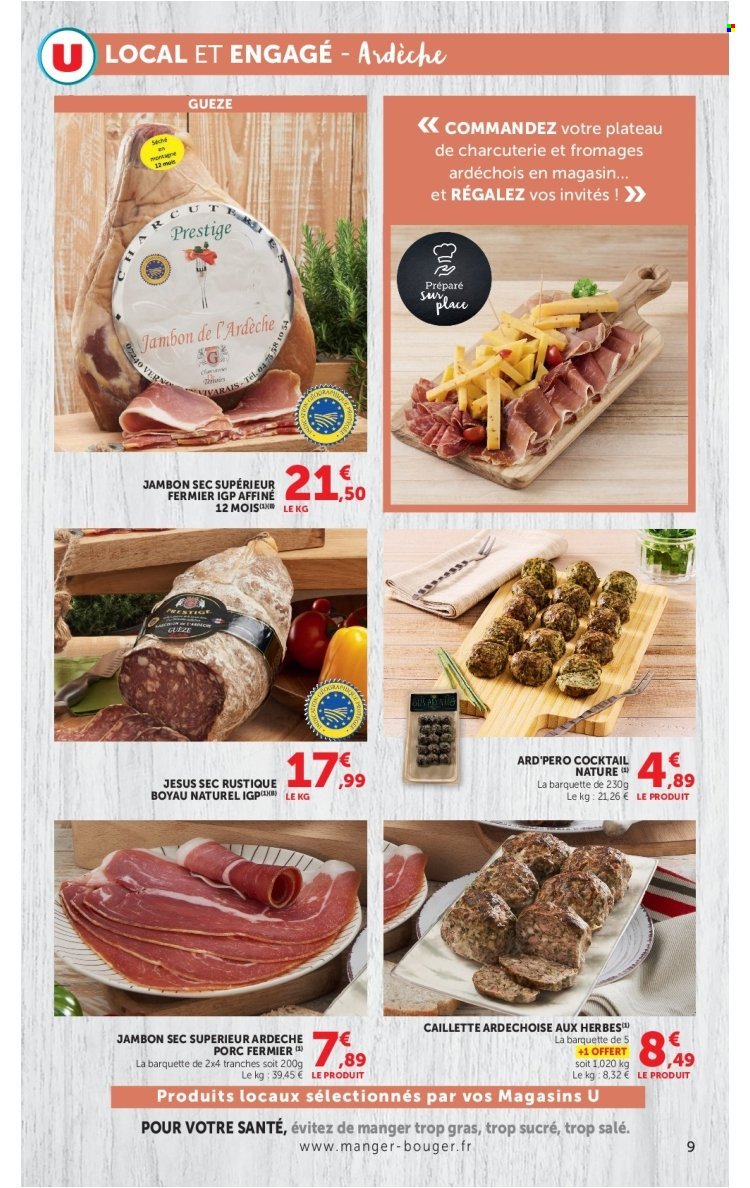 Catalogue SUPER U - Engagés pour soutenir nos partenaires locaux Ardèche