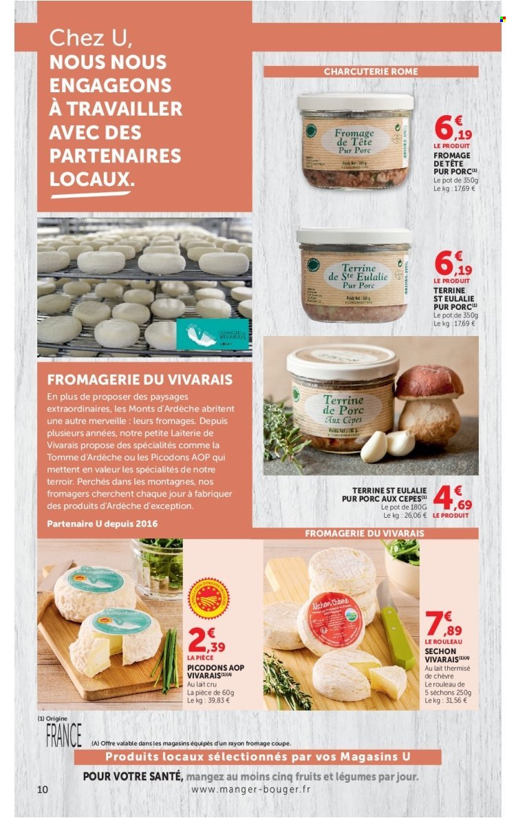 Catalogue SUPER U - Engagés pour soutenir nos partenaires locaux Ardèche