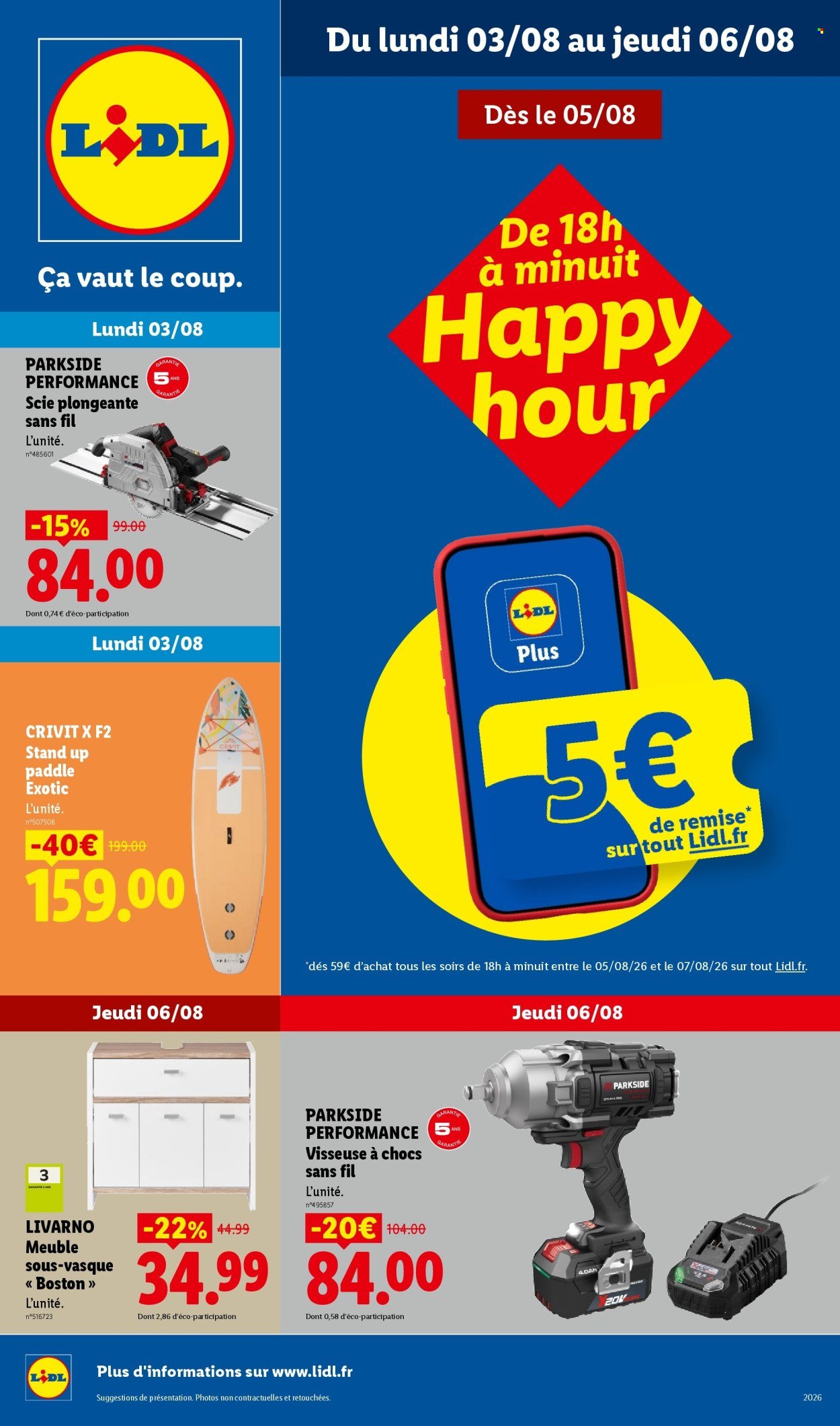 Catalogue LIDL - Les Exclus Web de la semaine