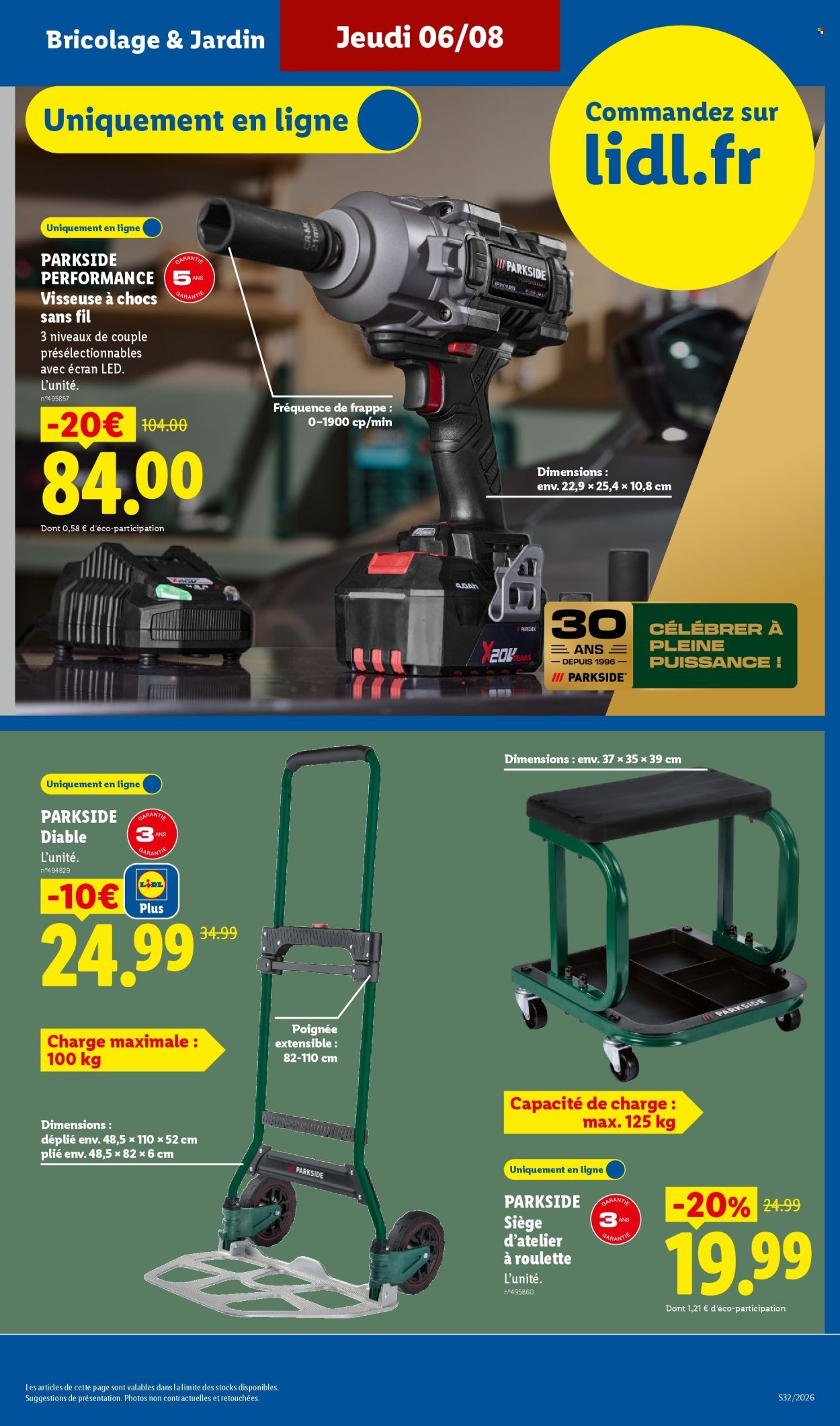 Catalogue LIDL - Les Exclus Web de la semaine