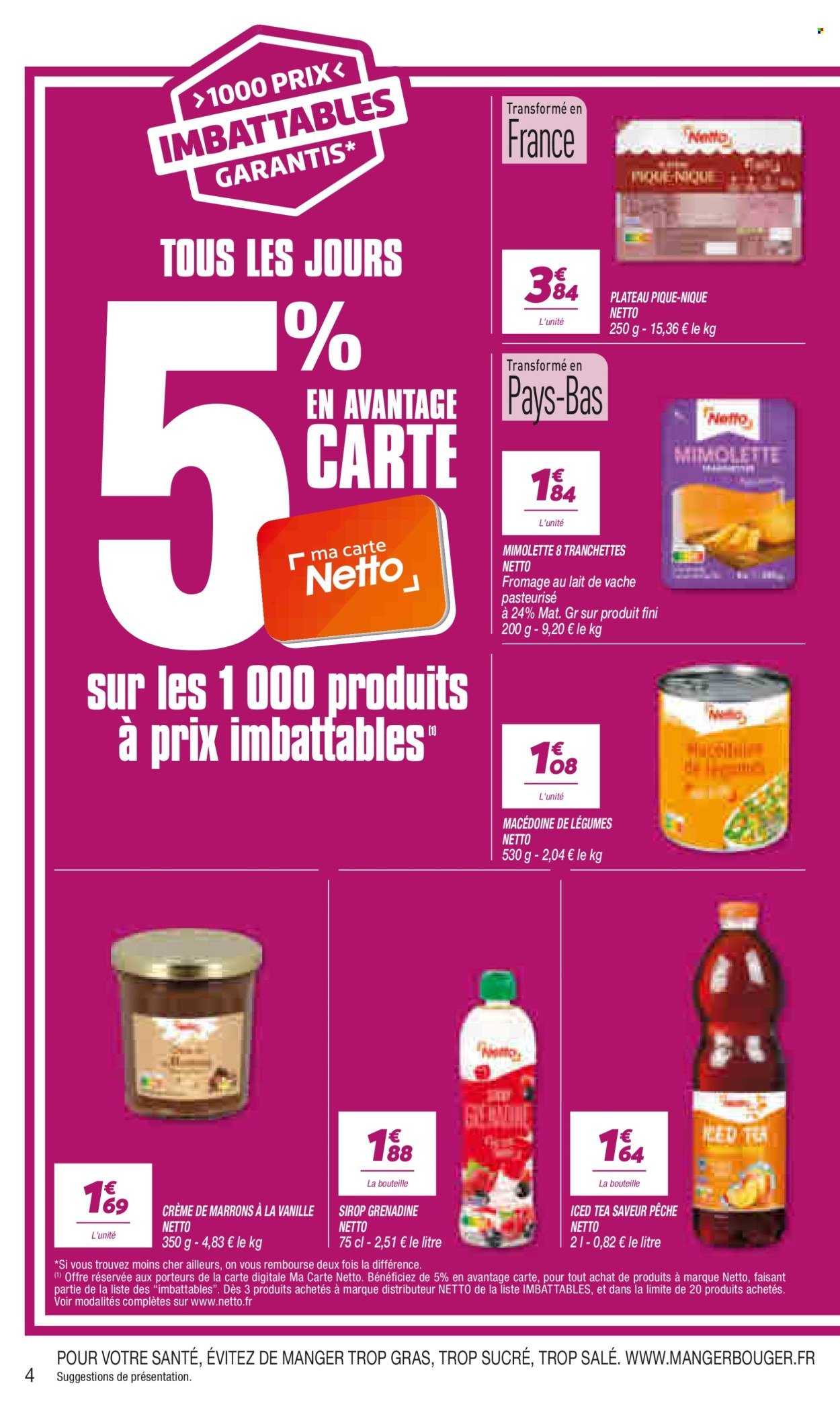 Catalogue NETTO - RENDEZ-VOUS PRIX BAS