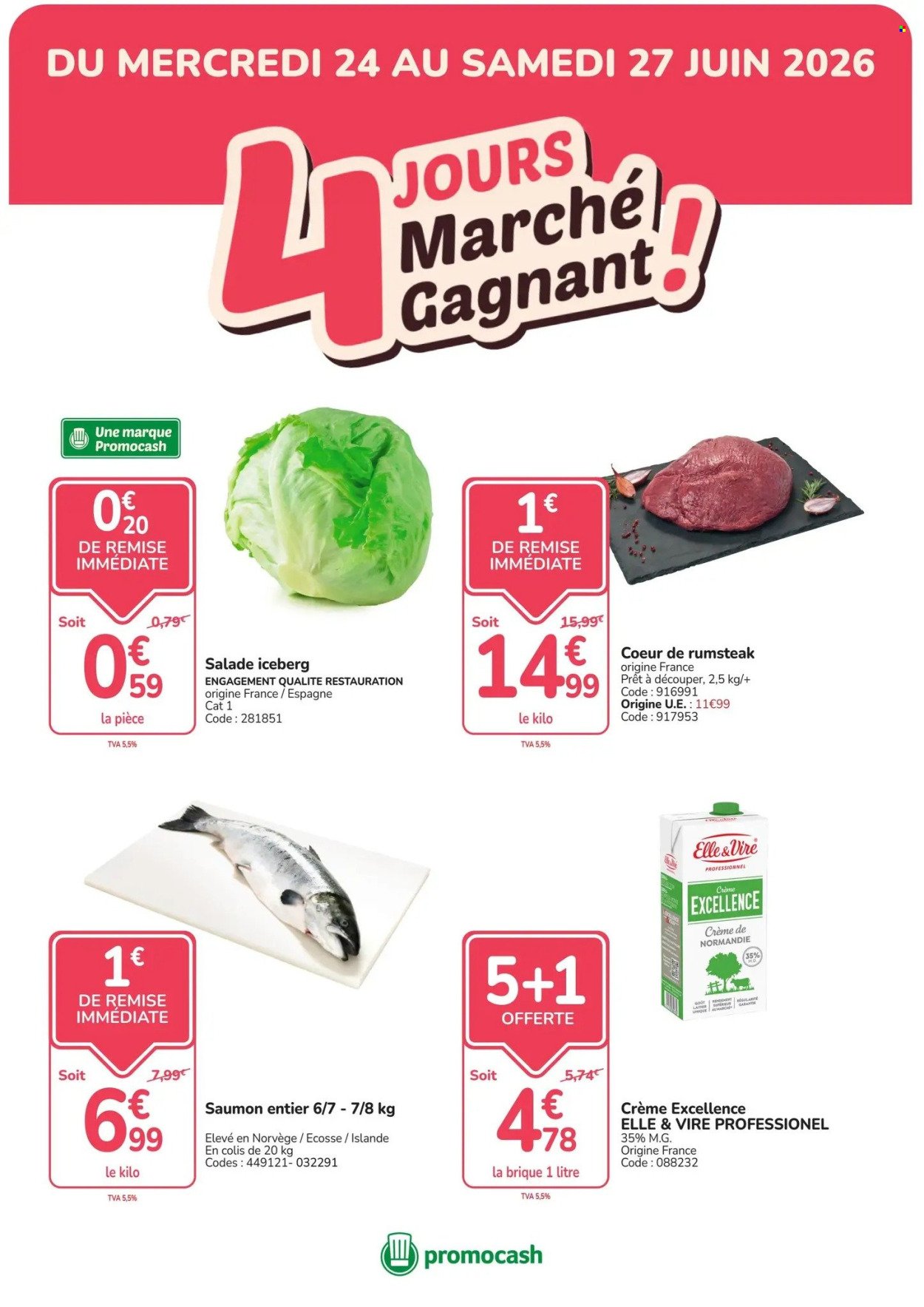 Catalogue PROMOCASH - 4 jours marché gagnant !