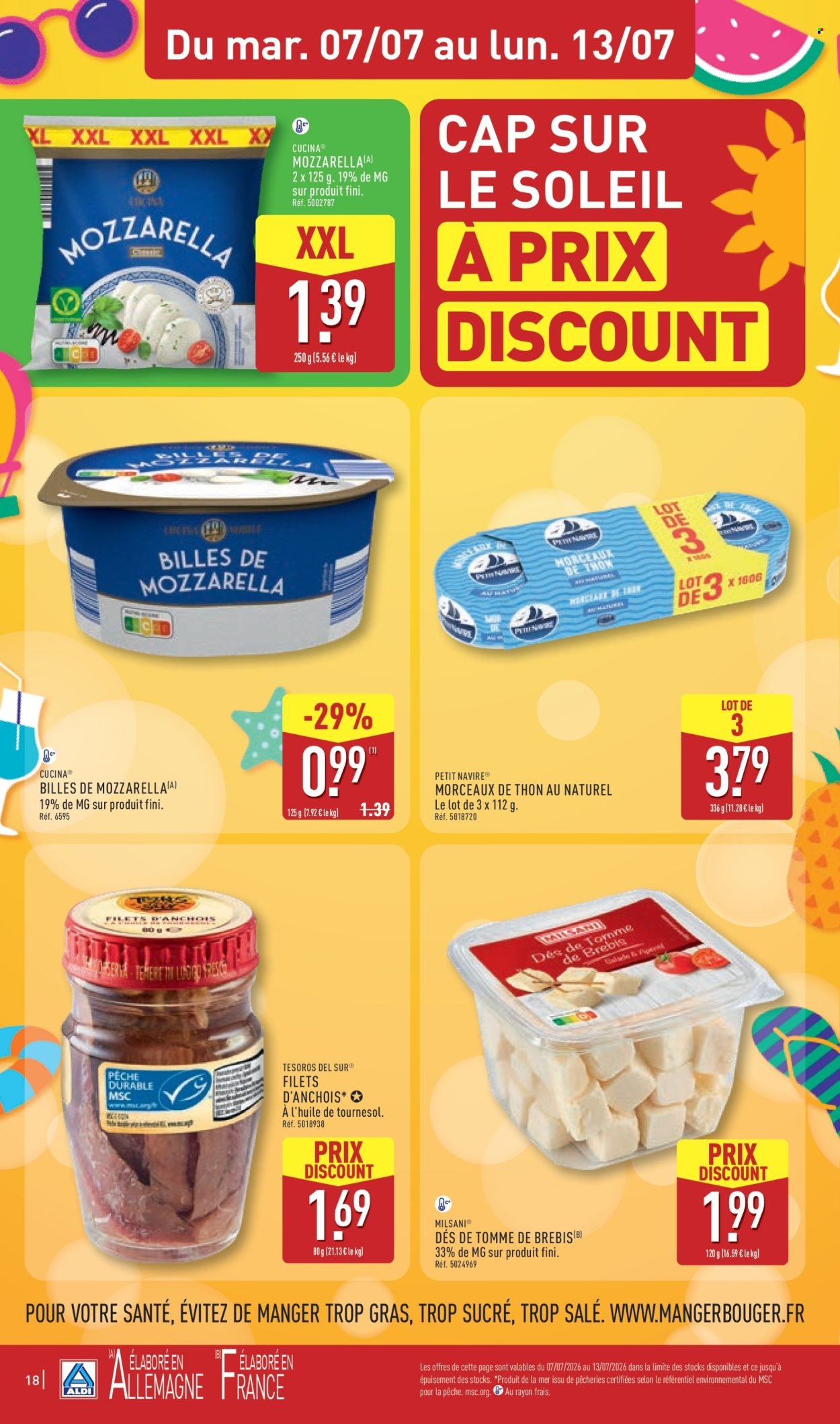 Catalogue ALDI - Cap sur le soleil à prix discount