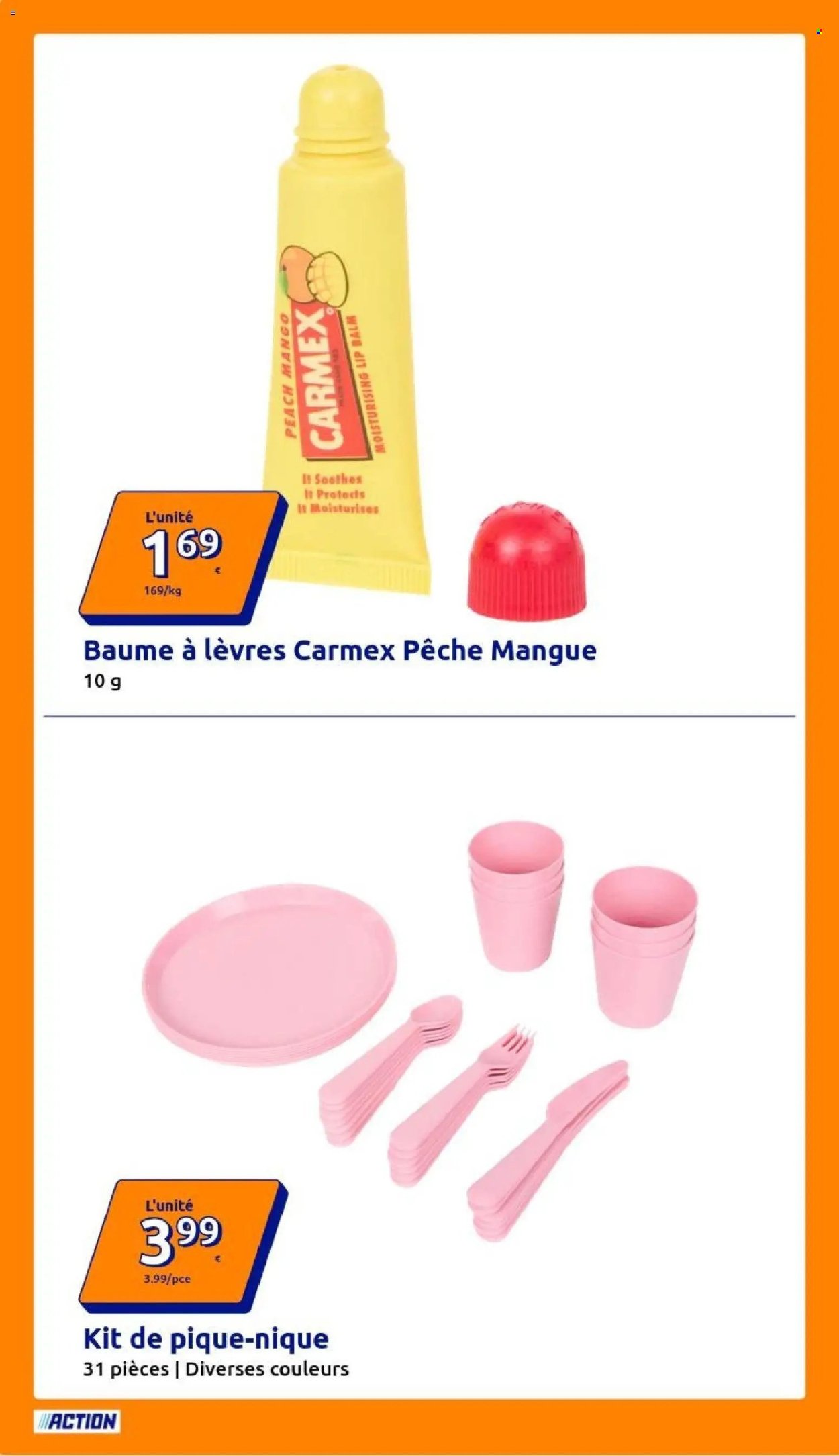 Catalogue ACTION - Du mercredi 29 juillet 2026