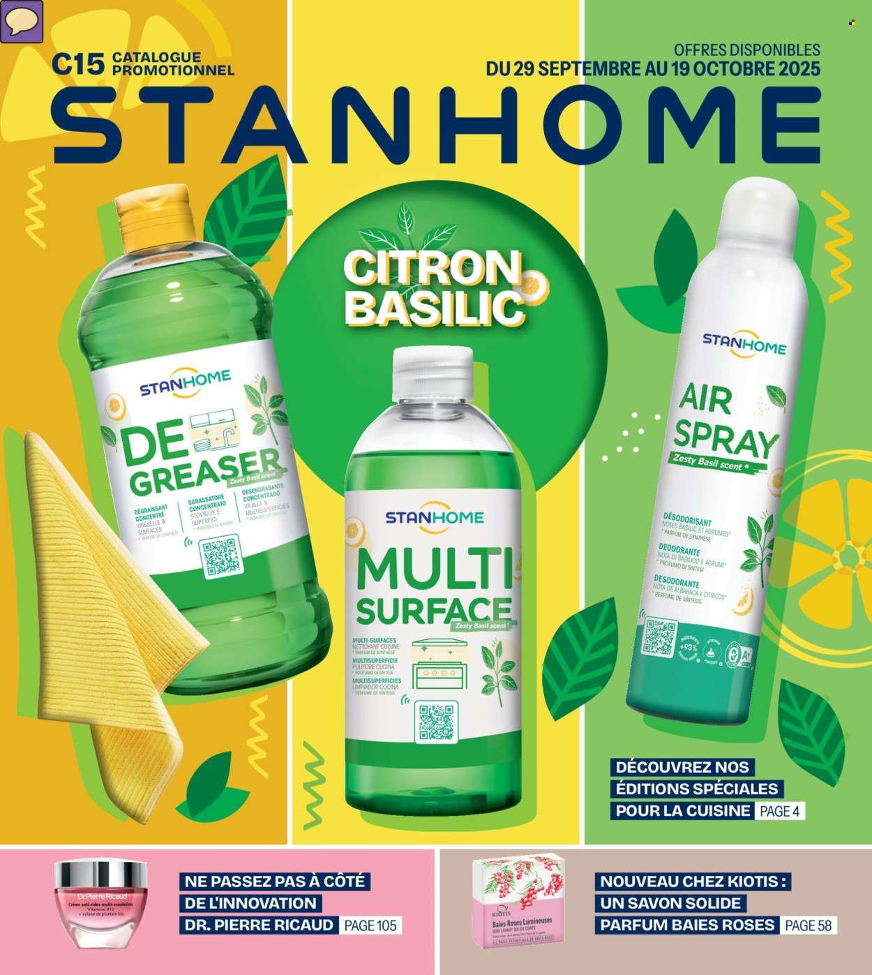 Catalogue STANHOME - Citron basilic (2025-09-29 - 2025-10-19)
