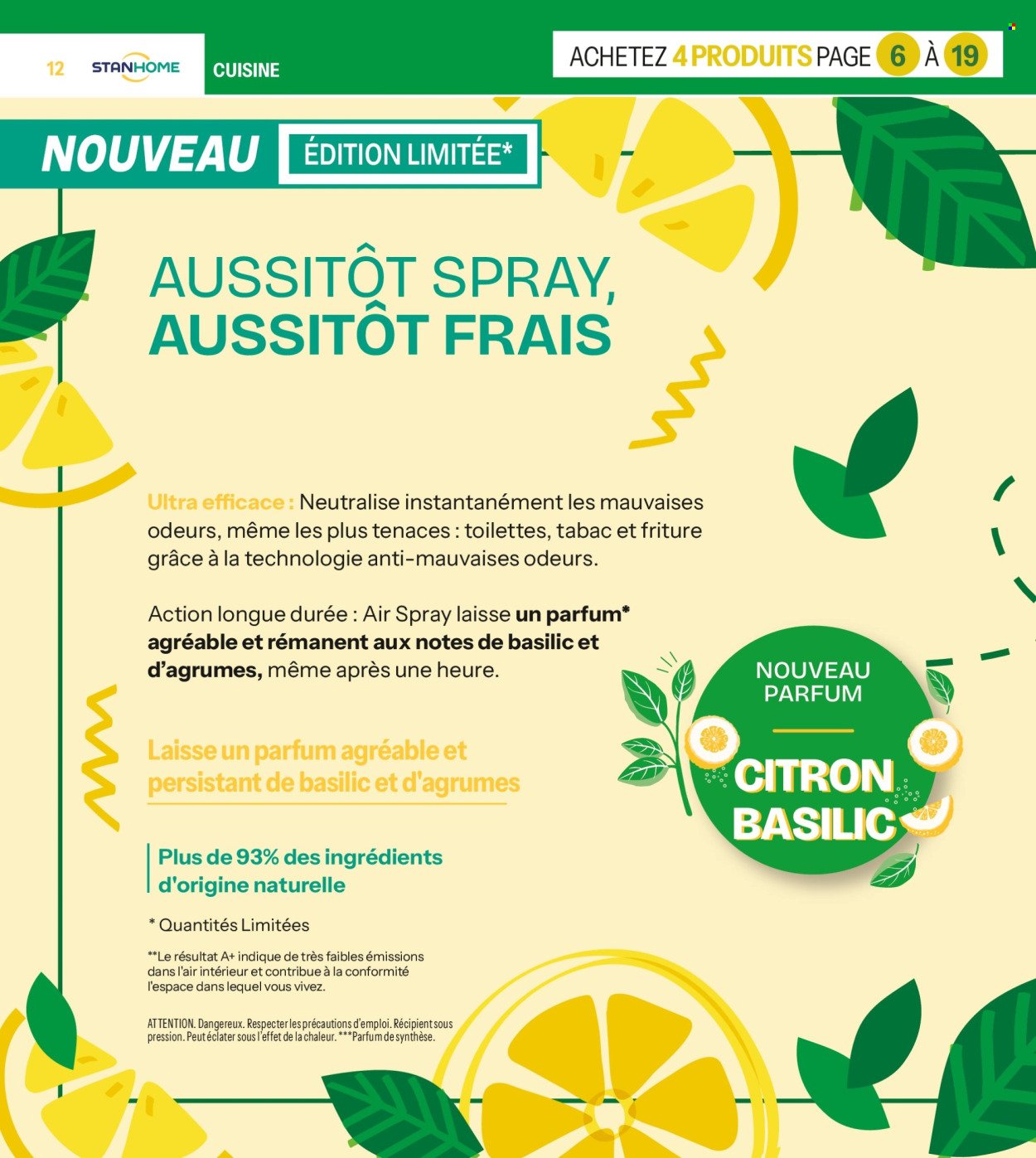 Catalogue STANHOME - Citron basilic (2025-09-29 - 2025-10-19)