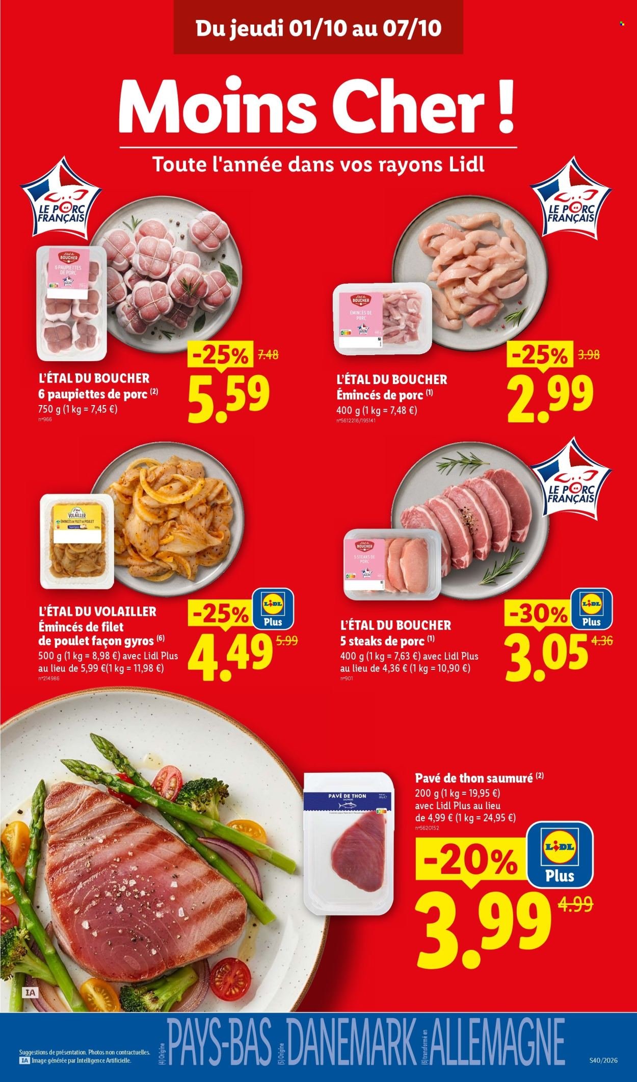 Catalogue LIDL - Les promos de la semaine