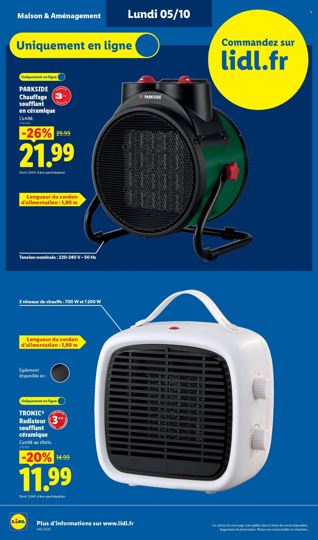 Catalogue LIDL - Les promos de la semaine