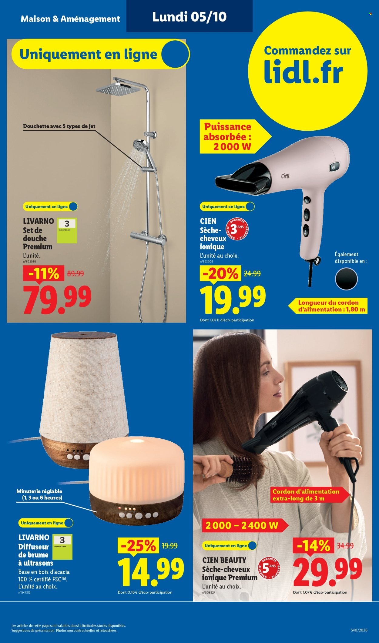 Catalogue LIDL - Les promos de la semaine
