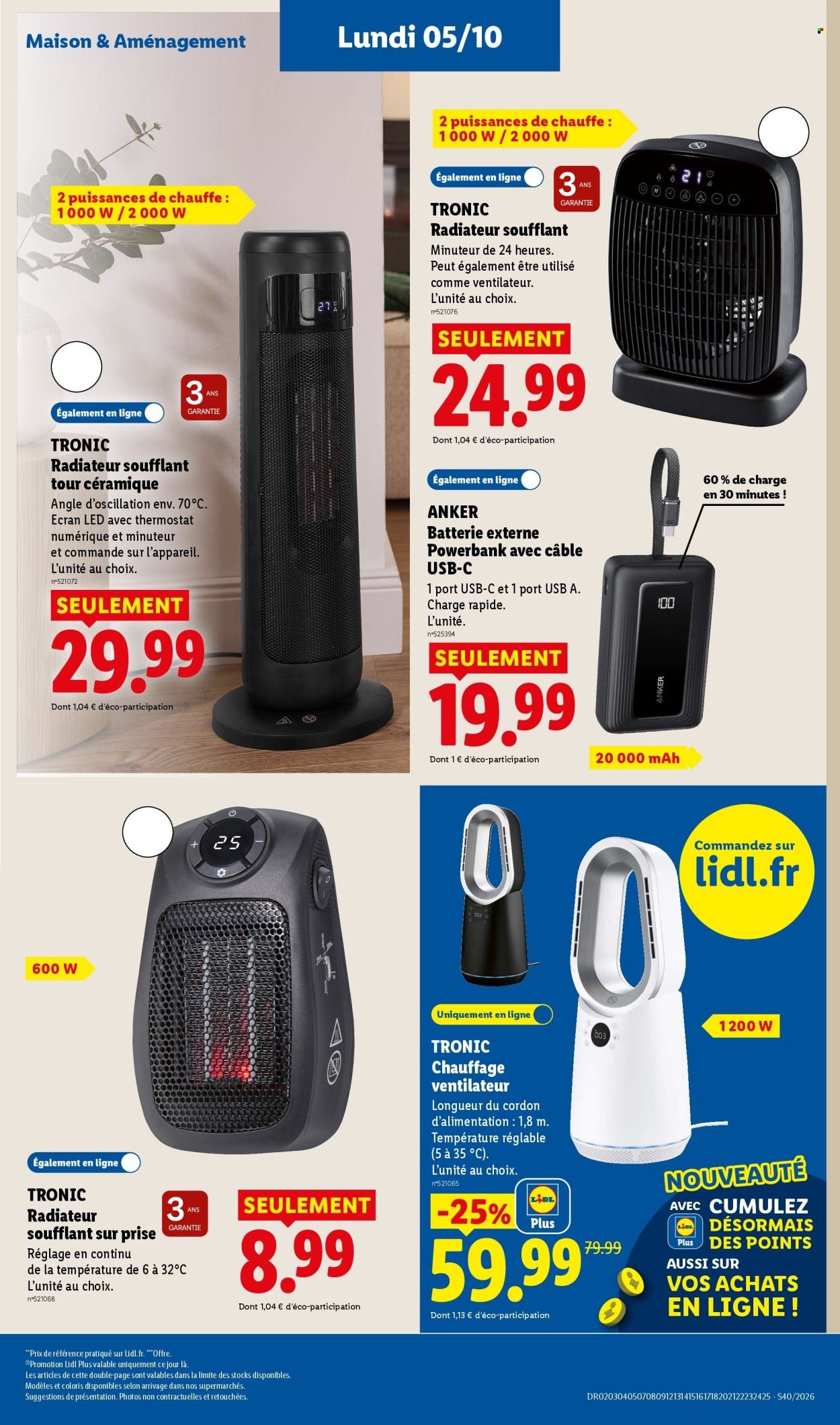 Catalogue LIDL - Les promos de la semaine