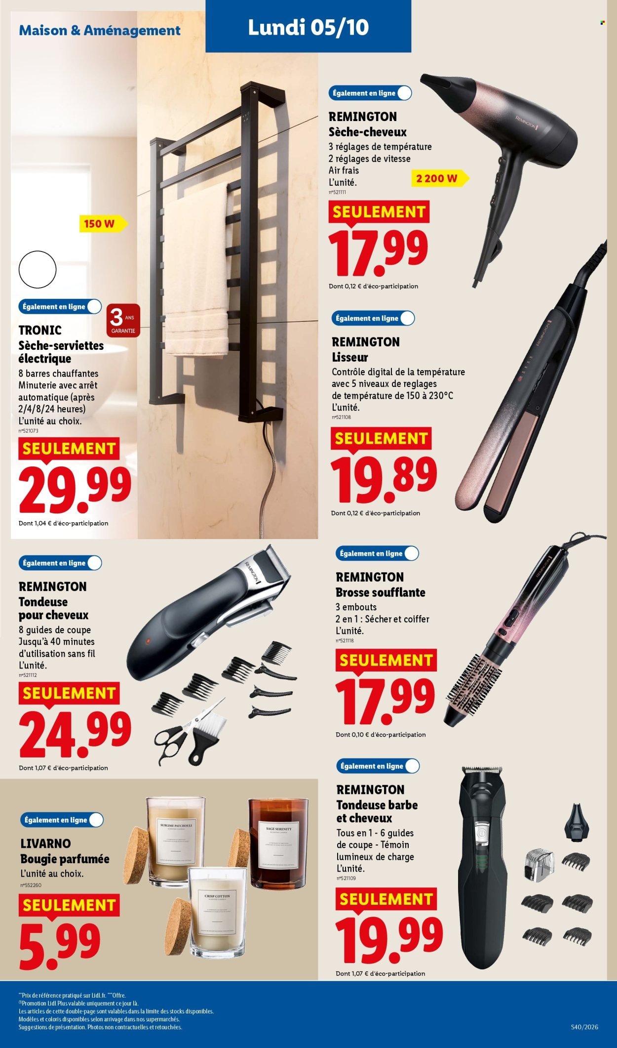 Catalogue LIDL - Les promos de la semaine