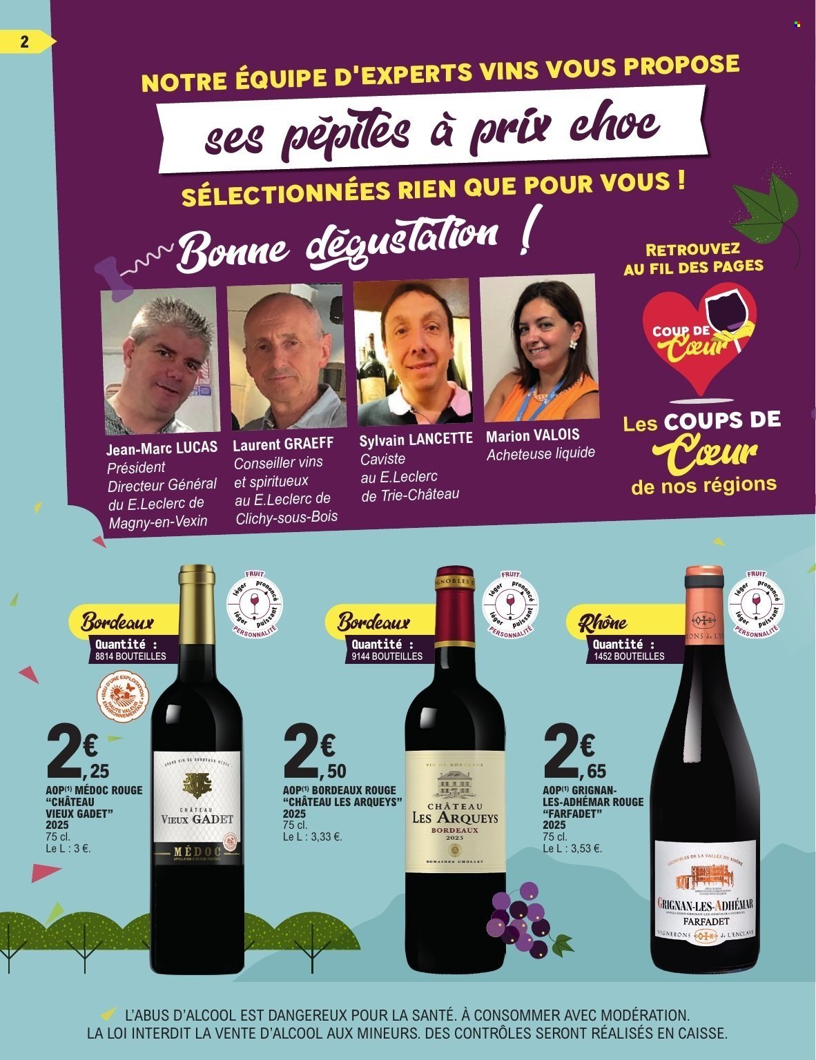 Catalogue E.LECLERC - VIN A PRIX CHOC