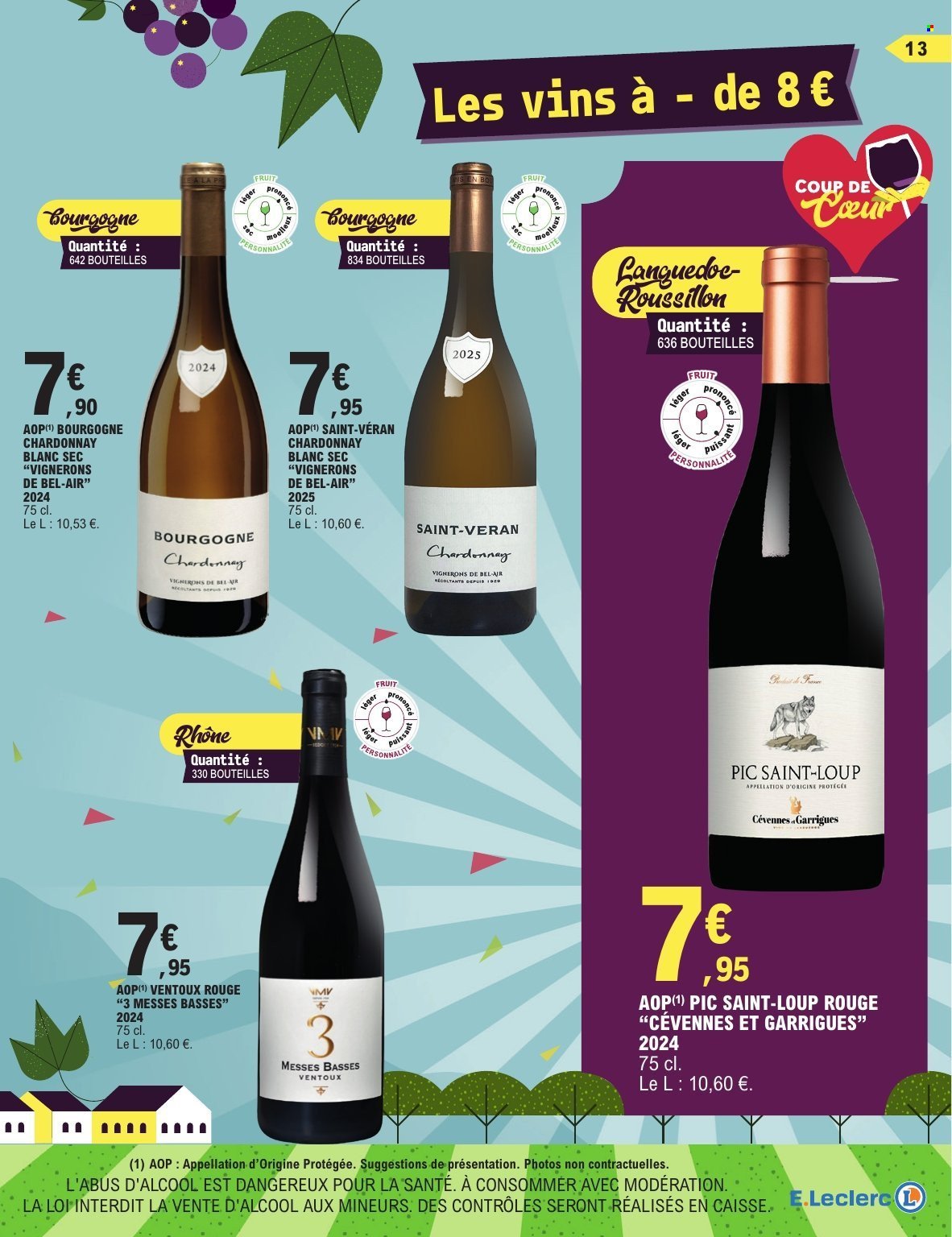 Catalogue E.LECLERC - VIN A PRIX CHOC