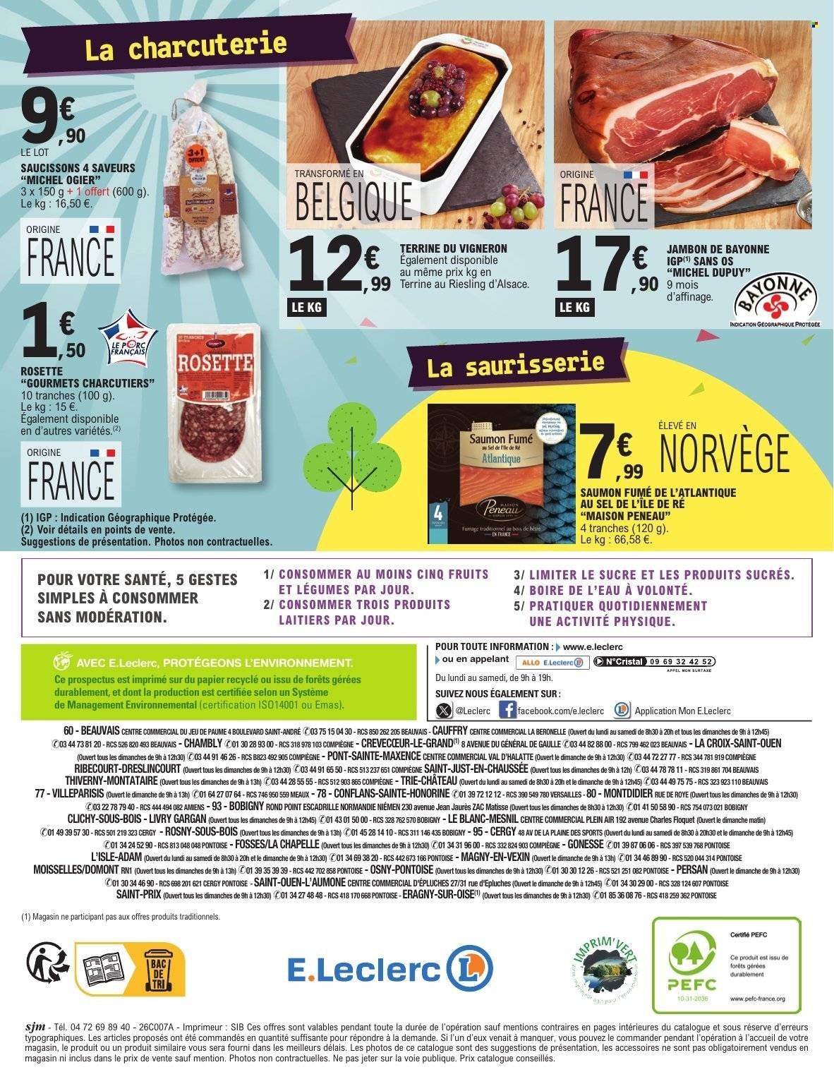 Catalogue E.LECLERC - VIN A PRIX CHOC