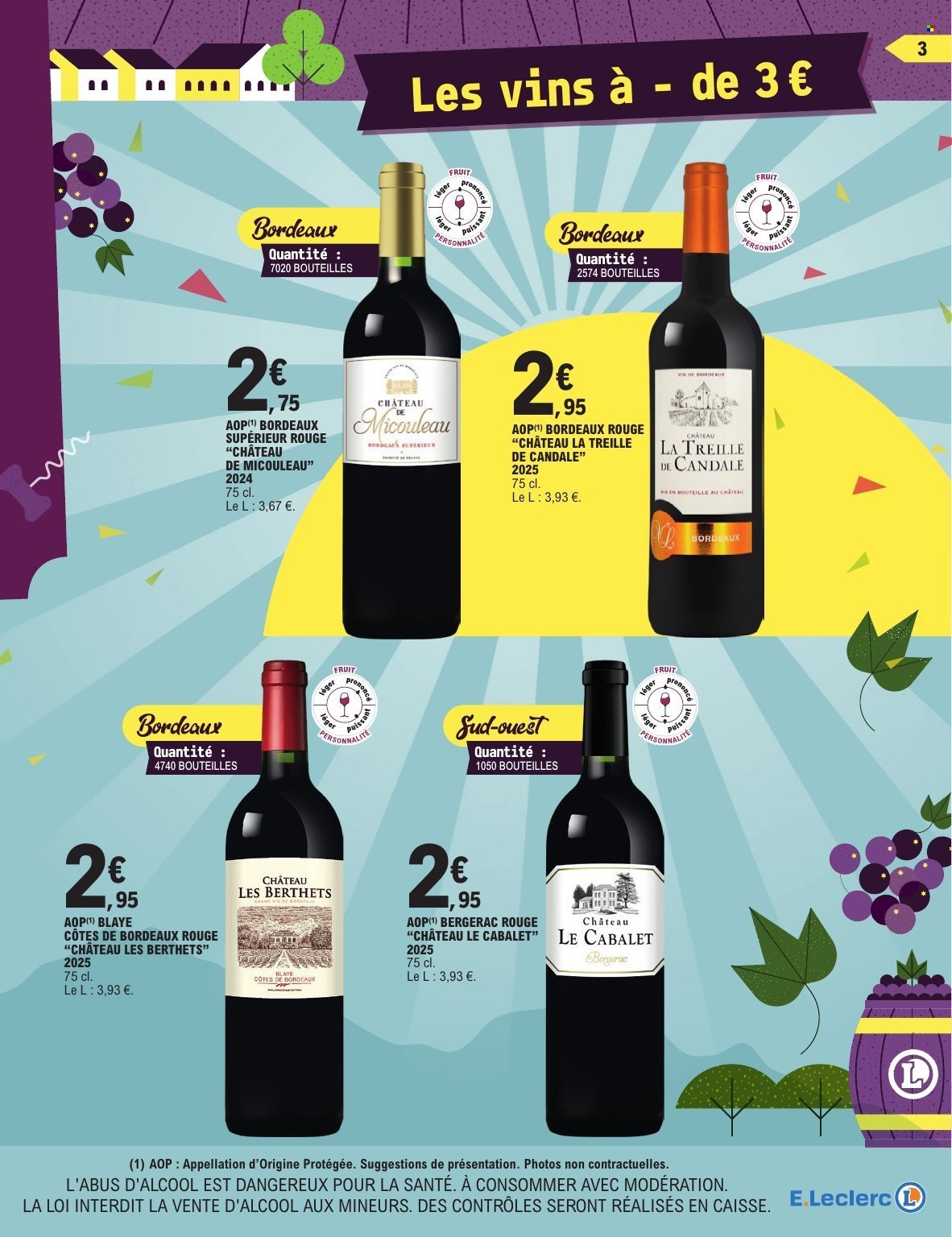 Catalogue E.LECLERC - VIN A PRIX CHOC