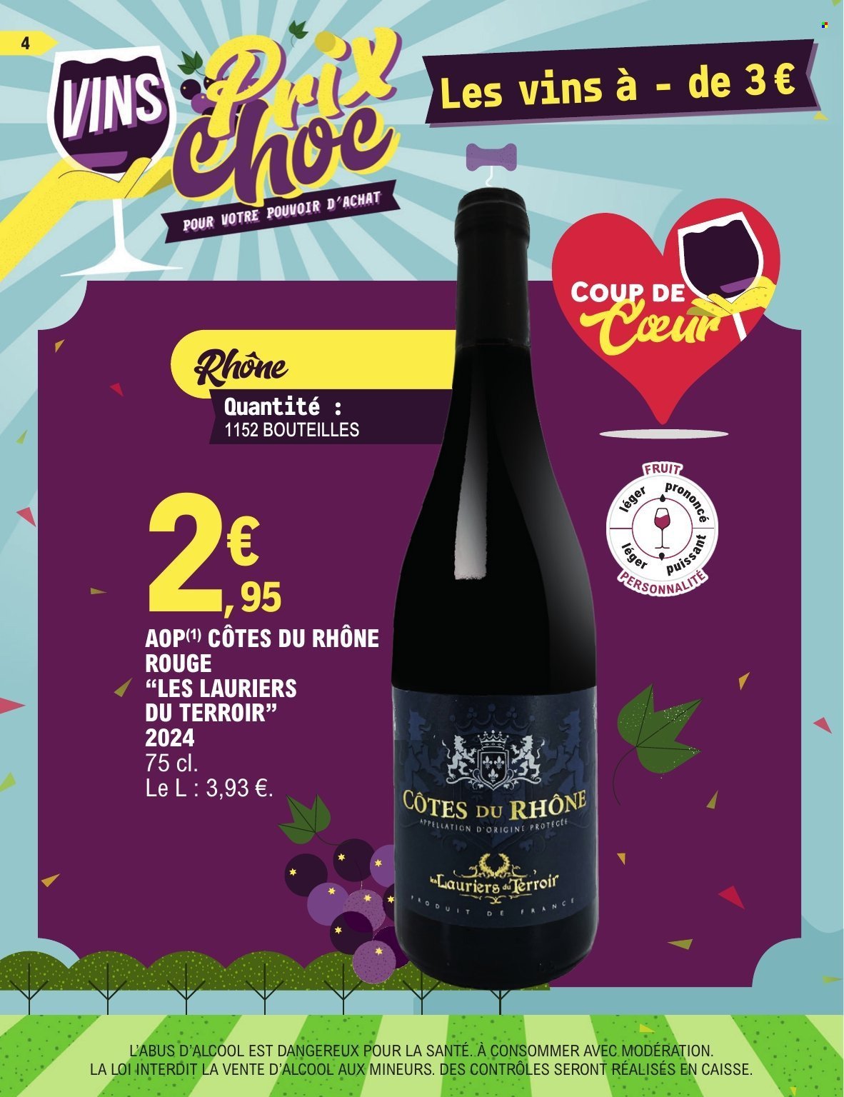 Catalogue E.LECLERC - VIN A PRIX CHOC