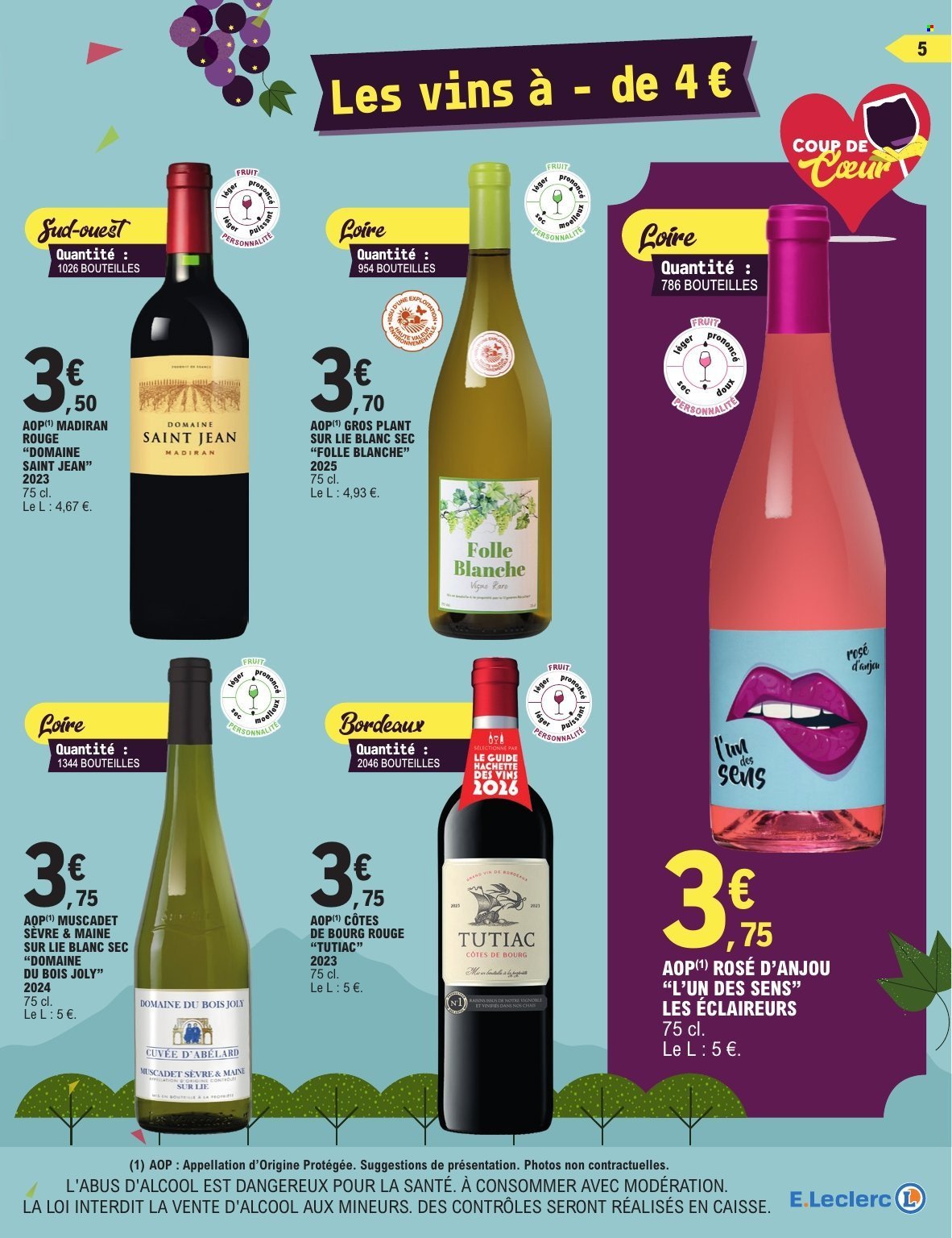 Catalogue E.LECLERC - VIN A PRIX CHOC