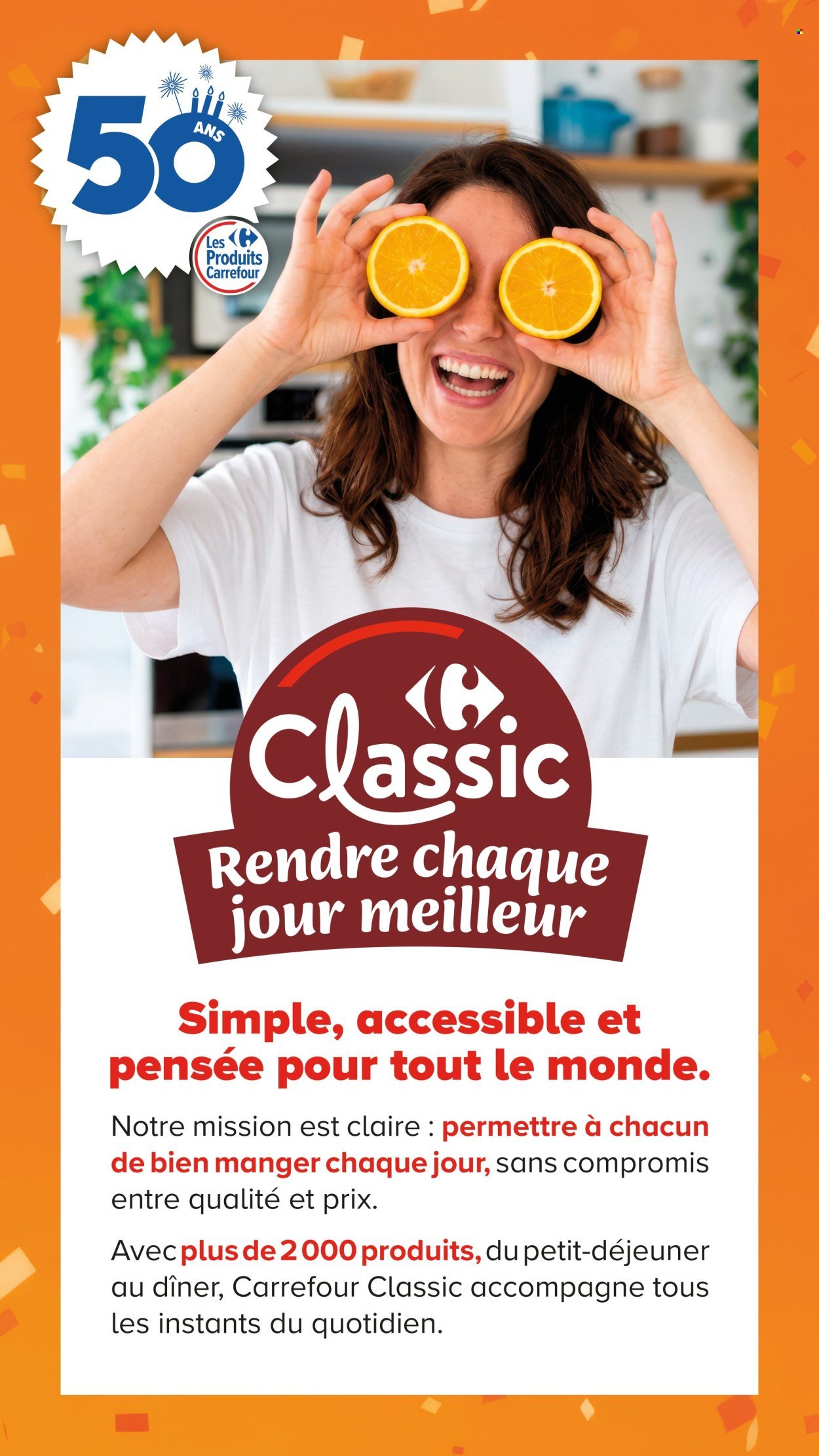 Catalogue CARREFOUR - DÉCOUVREZ LA MARQUE CARREFOUR CLASSIC