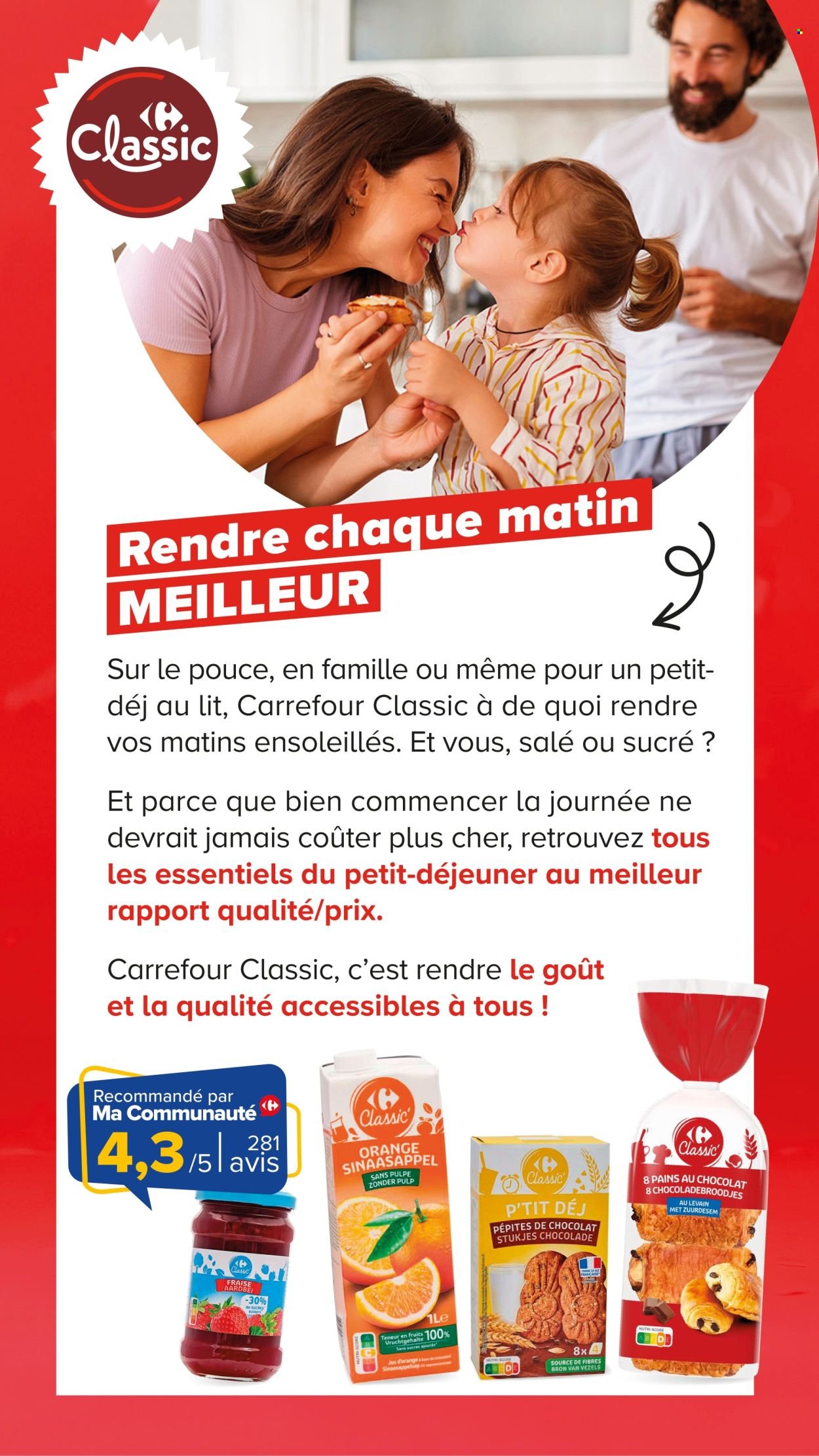 Catalogue CARREFOUR - DÉCOUVREZ LA MARQUE CARREFOUR CLASSIC (2026-04-07 - 2026-05-04)