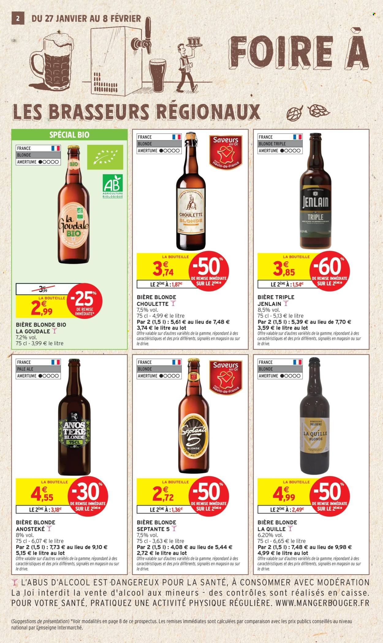 Catalogue INTERMARCHÉ - SPECIAL FOIRE A LA BIERE APEROTIME (2026-01-27 - 2026-02-08)