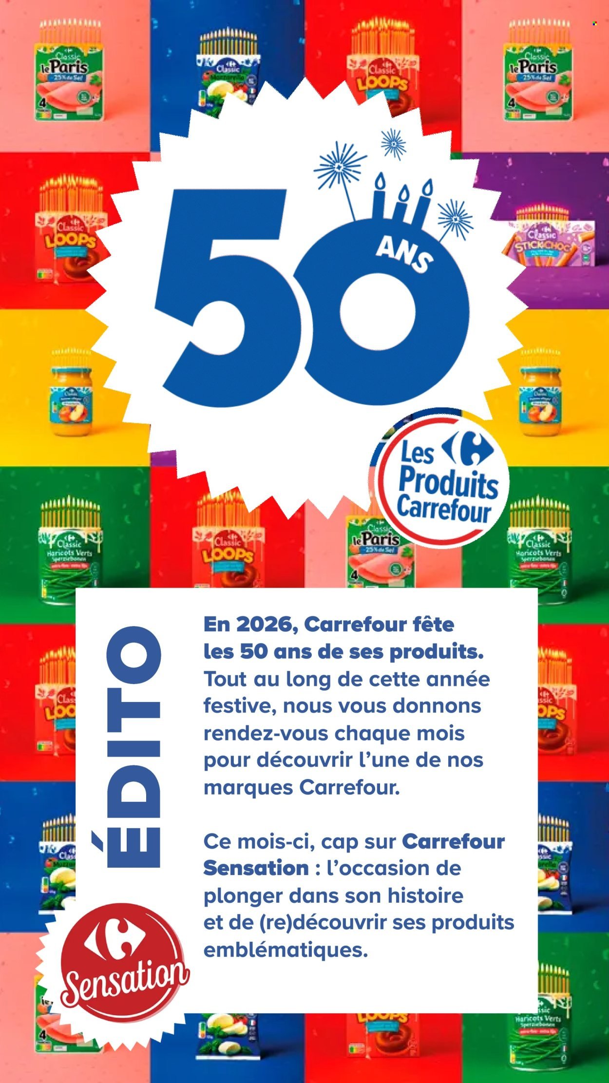 Catalogue CARREFOUR - DÉCOUVREZ LA MARQUE CARREFOUR SENSATION