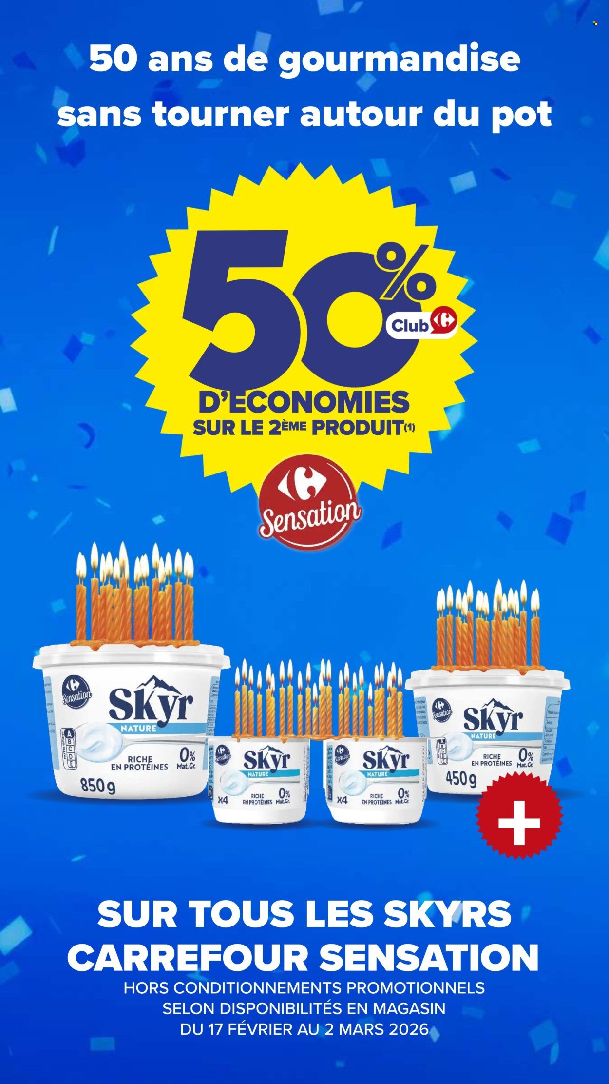 Catalogue CARREFOUR - DÉCOUVREZ LA MARQUE CARREFOUR SENSATION (2026-02-10 - 2026-03-03)